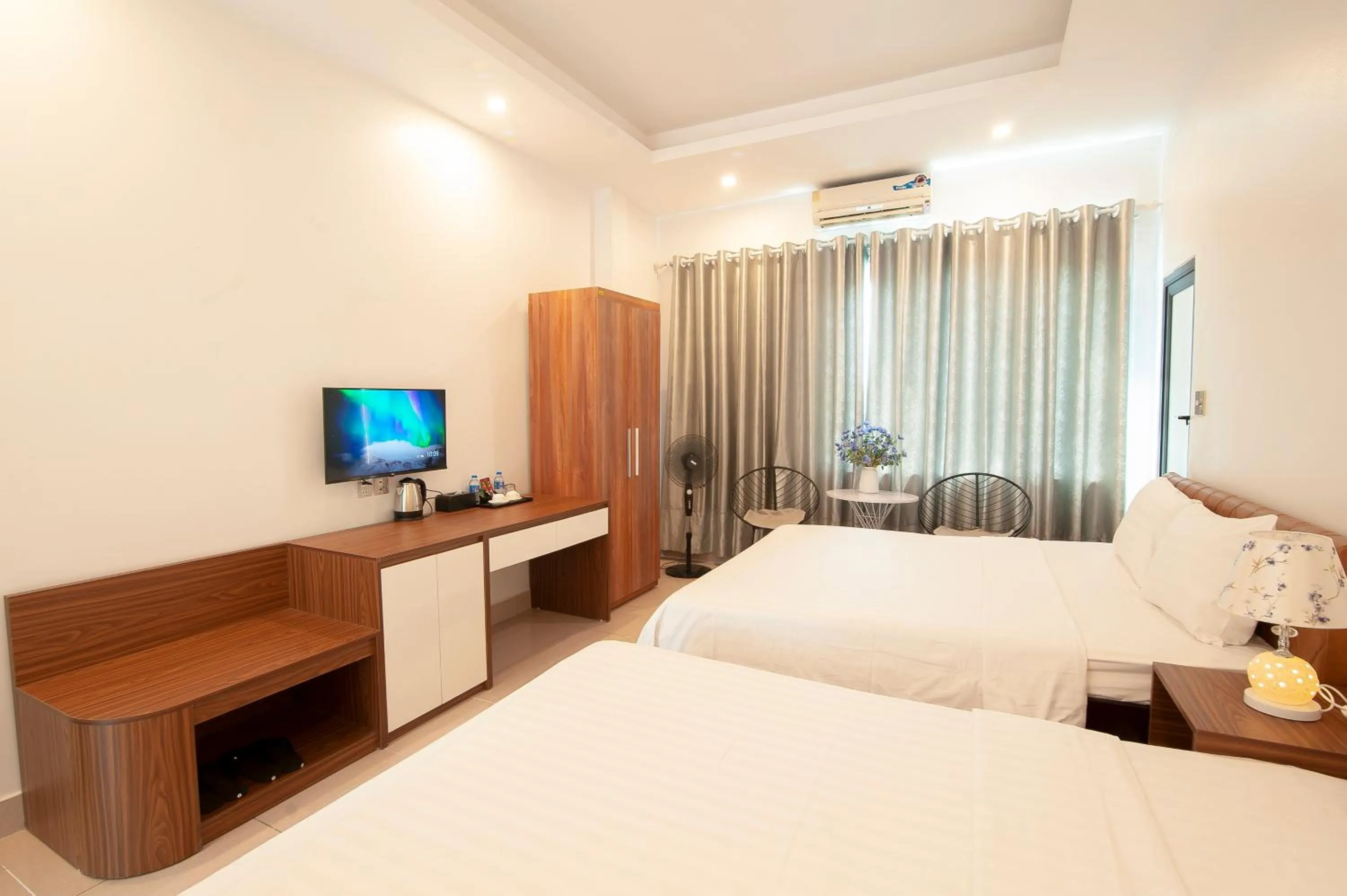 TV and multimedia, Bed in Tam Coc Peaceful Hotel