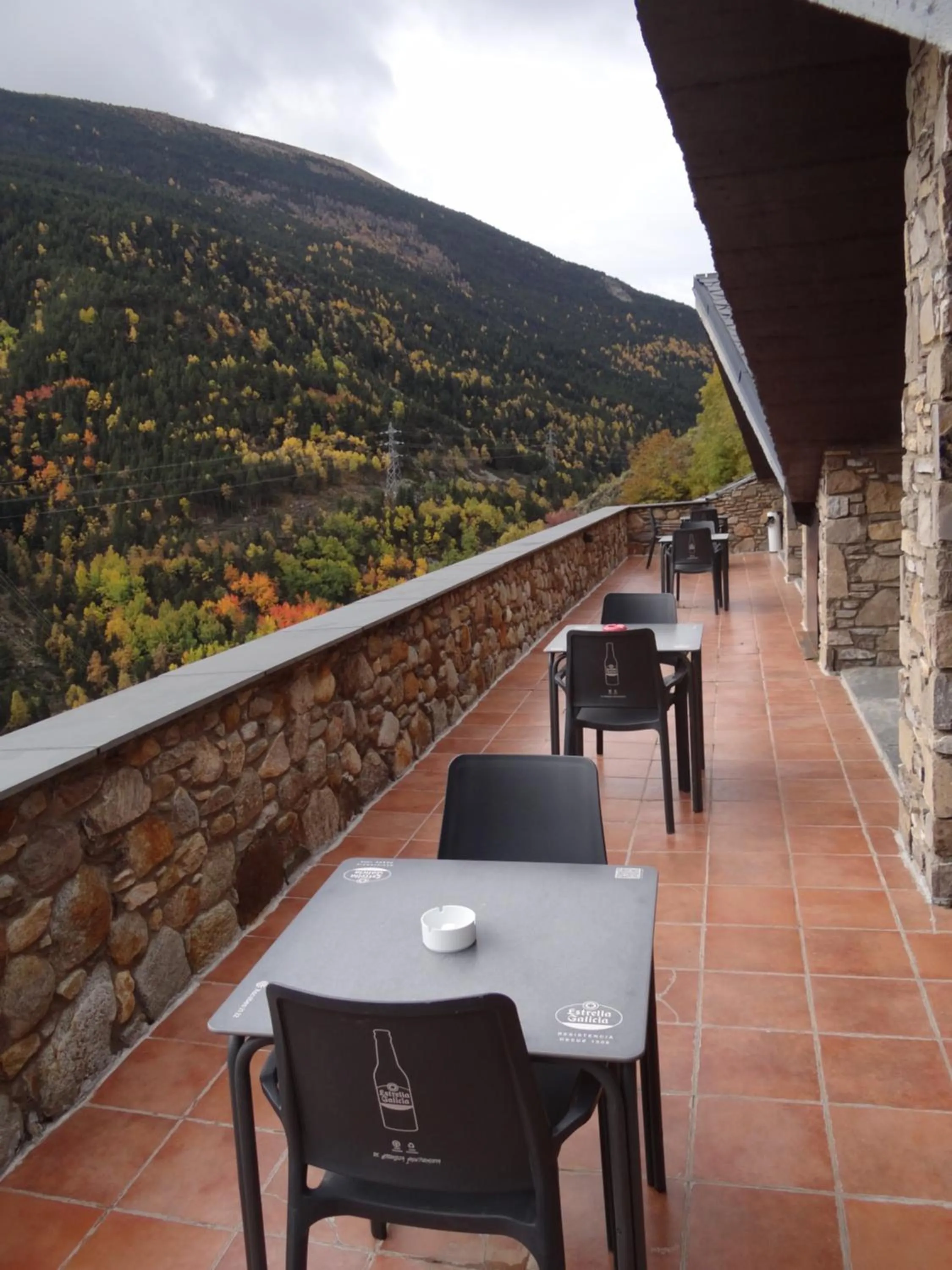 Natural landscape in Hotel Ransol