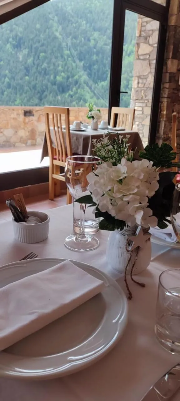 Mountain view in Hotel Ransol