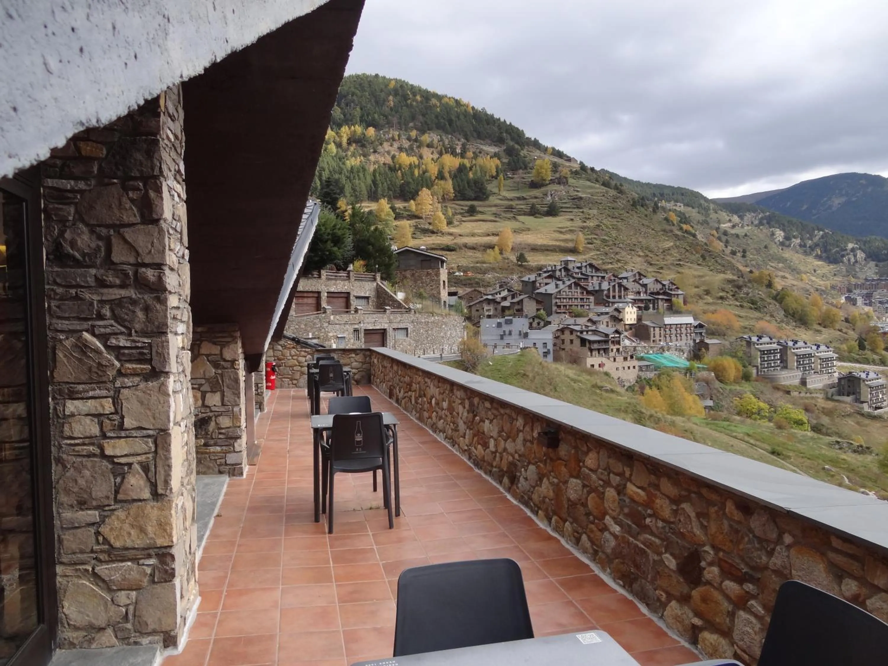 Natural landscape in Hotel Ransol