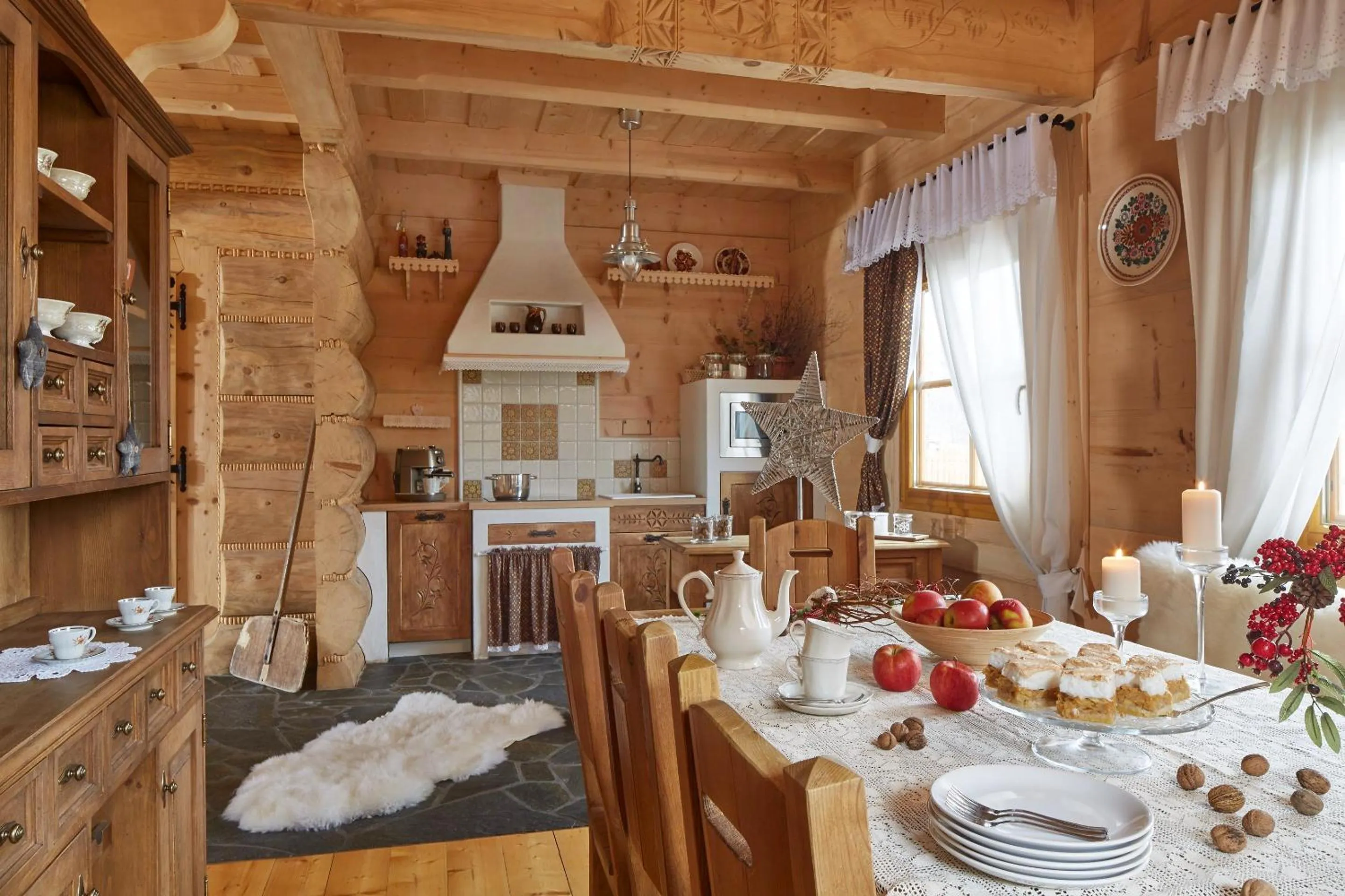 Kitchen or kitchenette in Osada Maruszyna