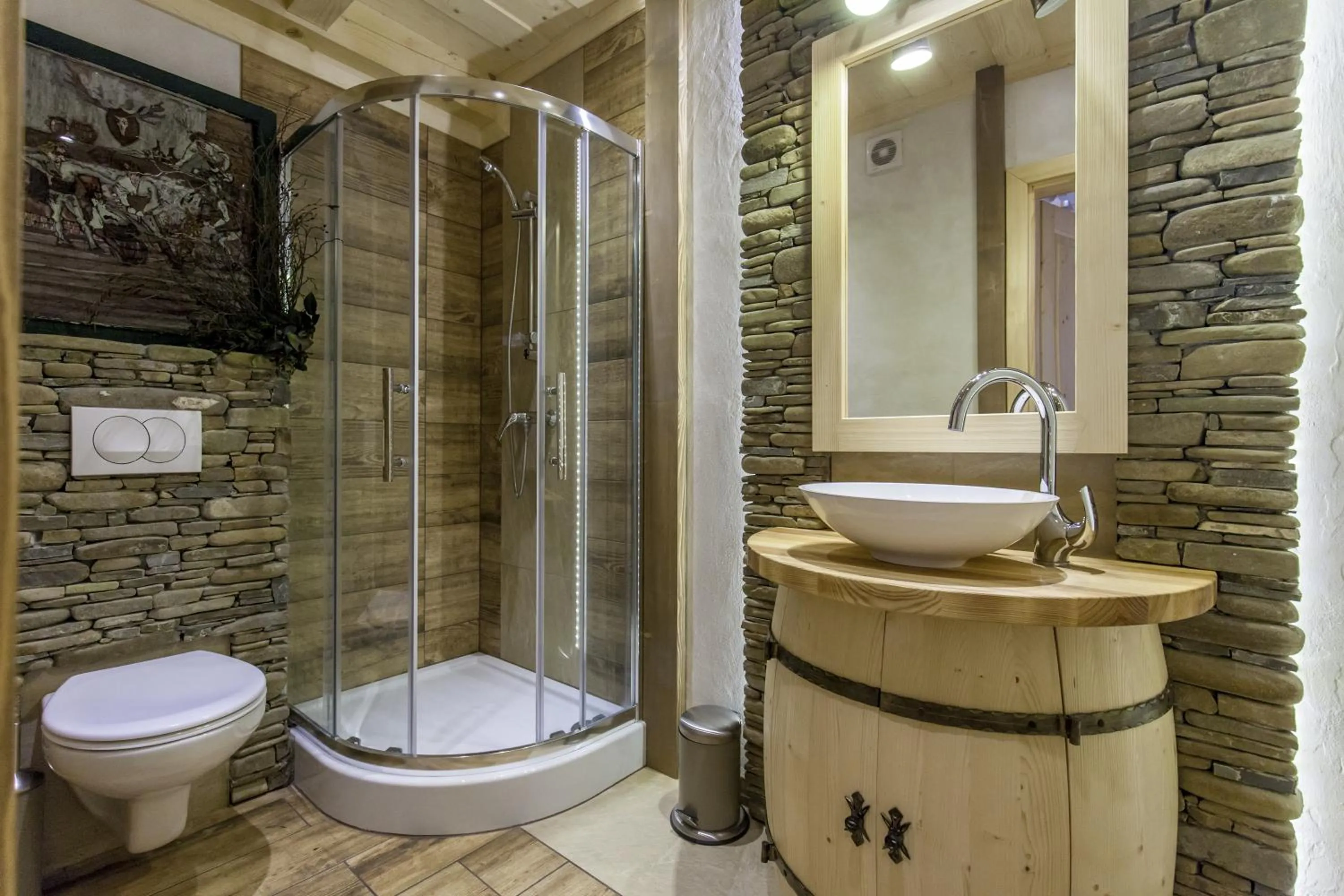 Shower in Osada Maruszyna