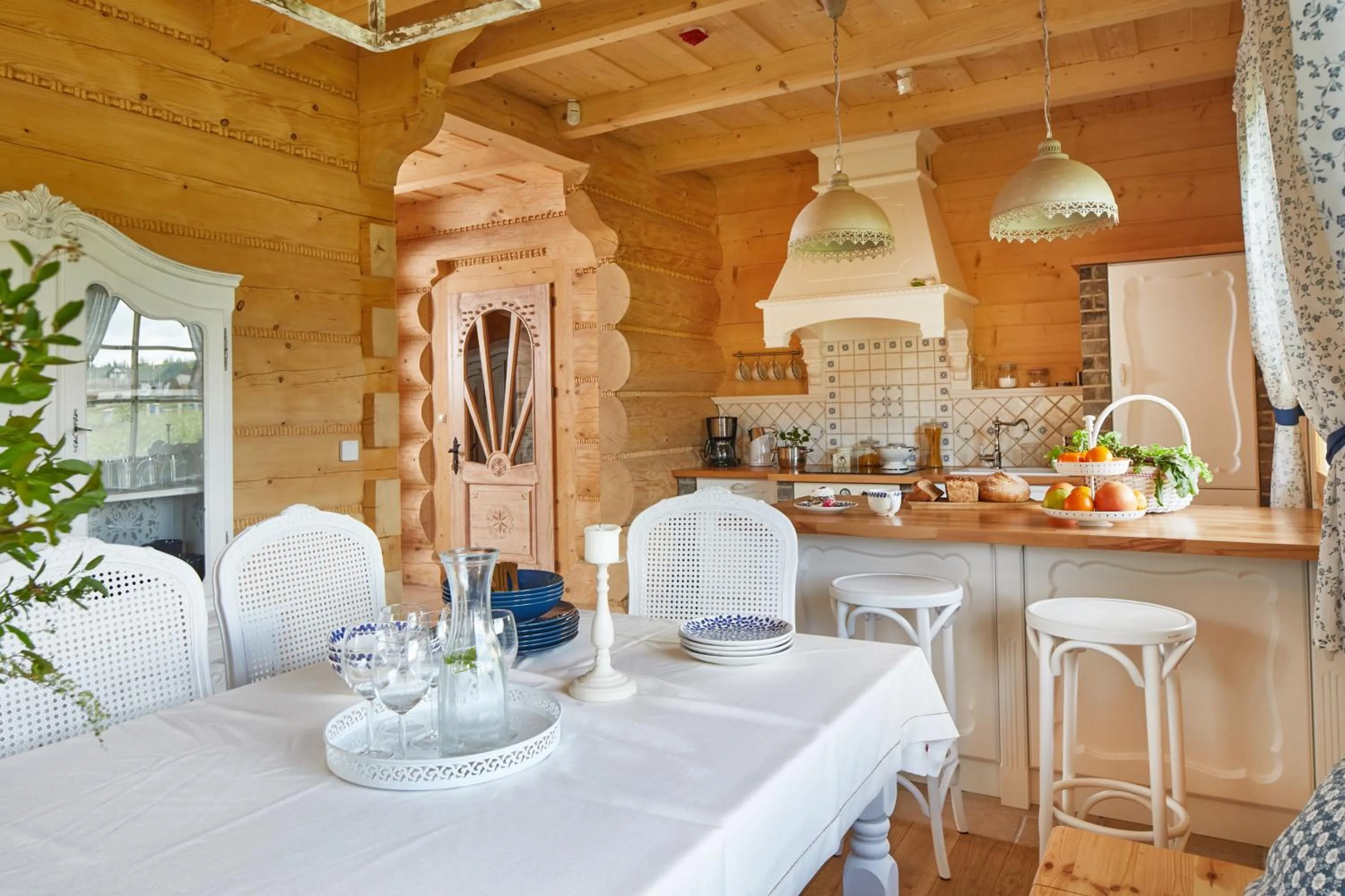 Kitchen or kitchenette in Osada Maruszyna