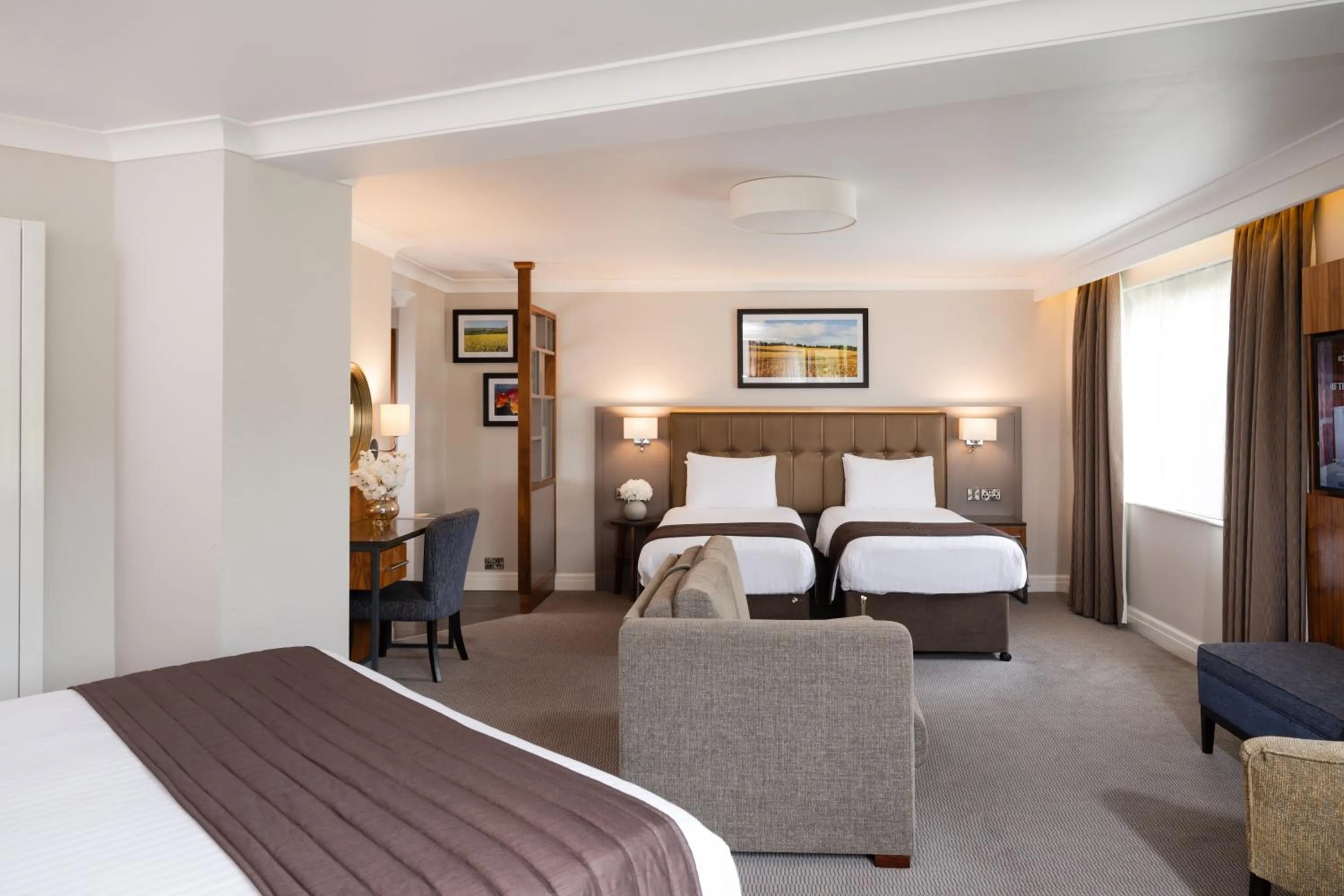 Bed in Roe Valley Resort