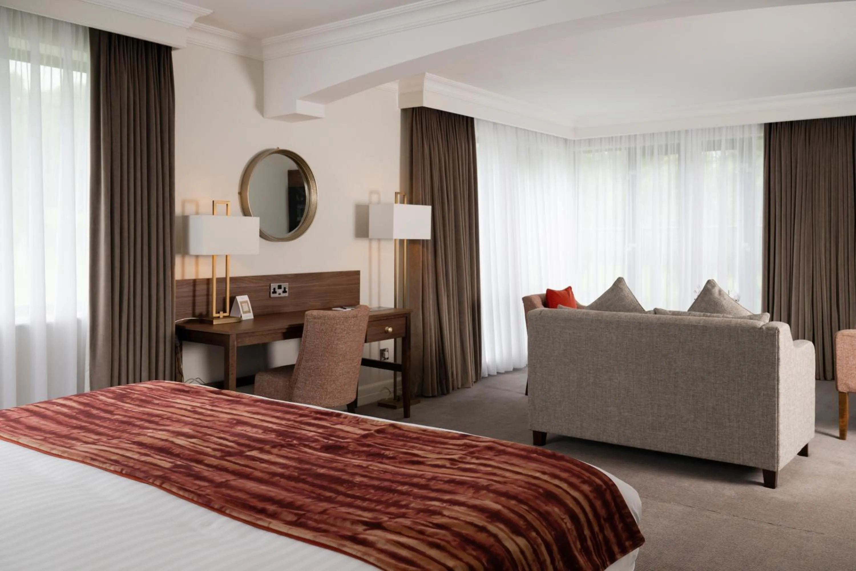 Bed in Roe Valley Resort