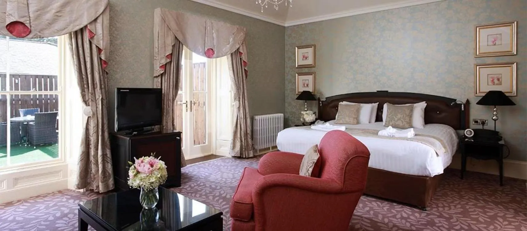 Bed in Roe Valley Resort