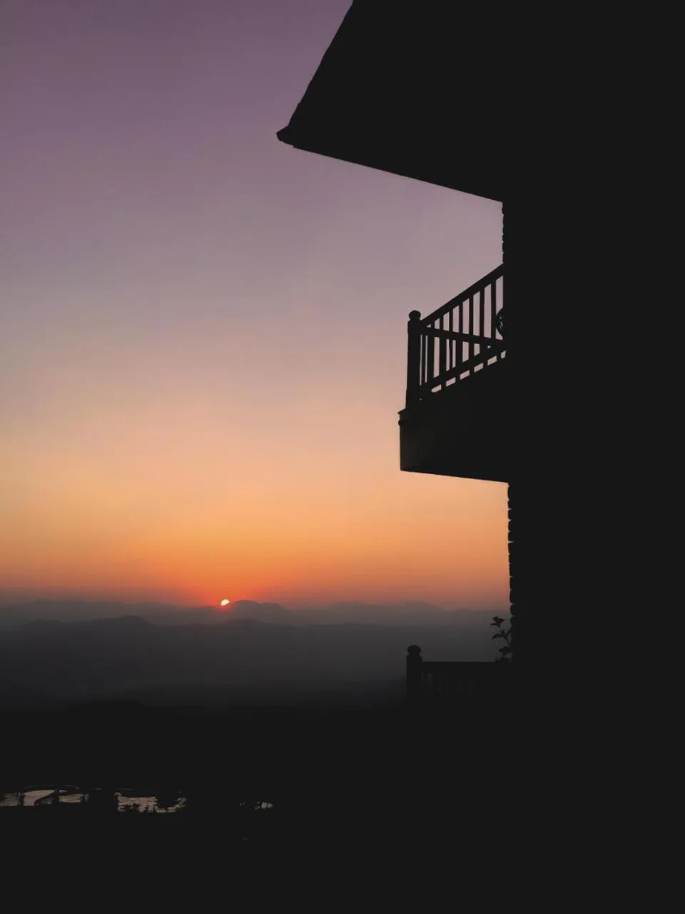 Natural landscape in Rupakot Resort