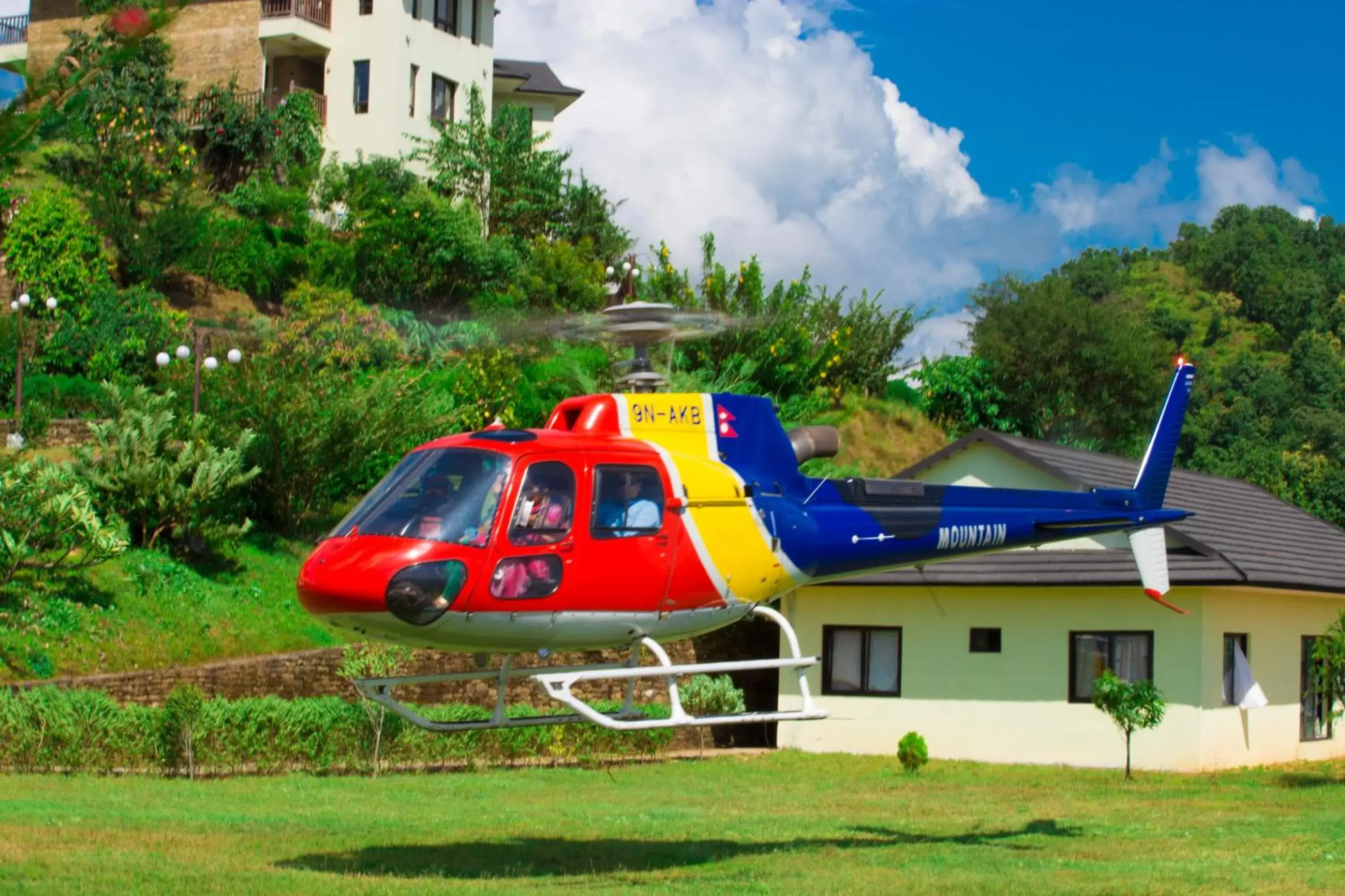 Property building in Rupakot Resort Property building in Rupakot Resort