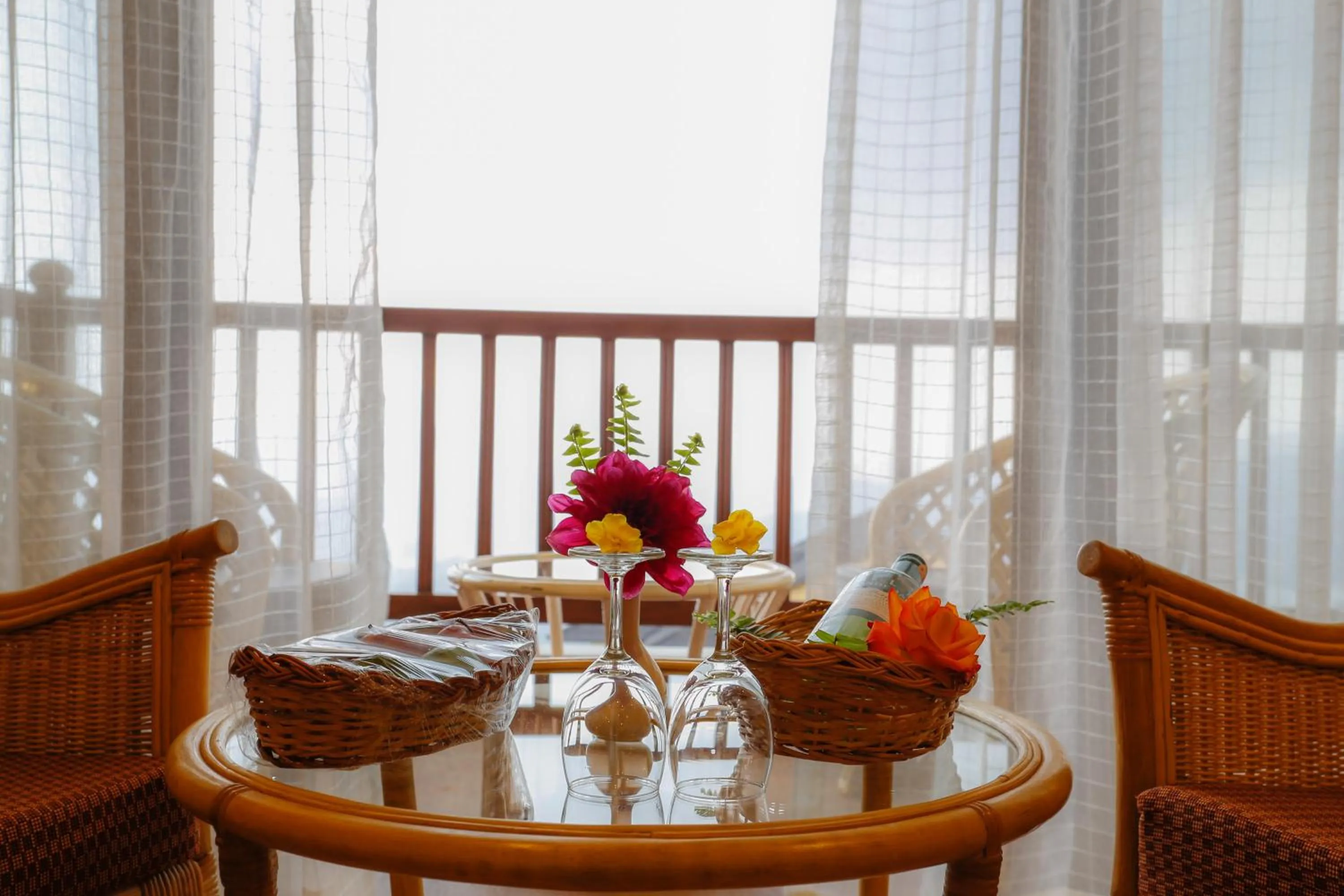 Balcony/Terrace in Rupakot Resort