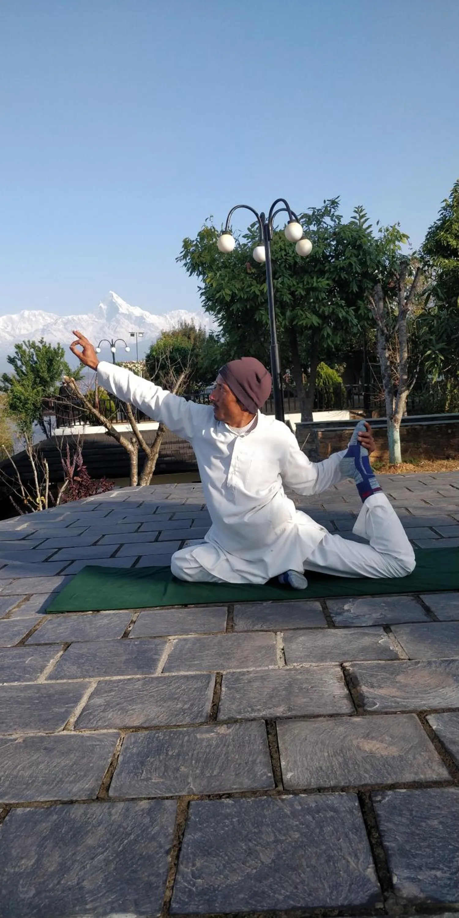 Fitness centre/facilities in Rupakot Resort