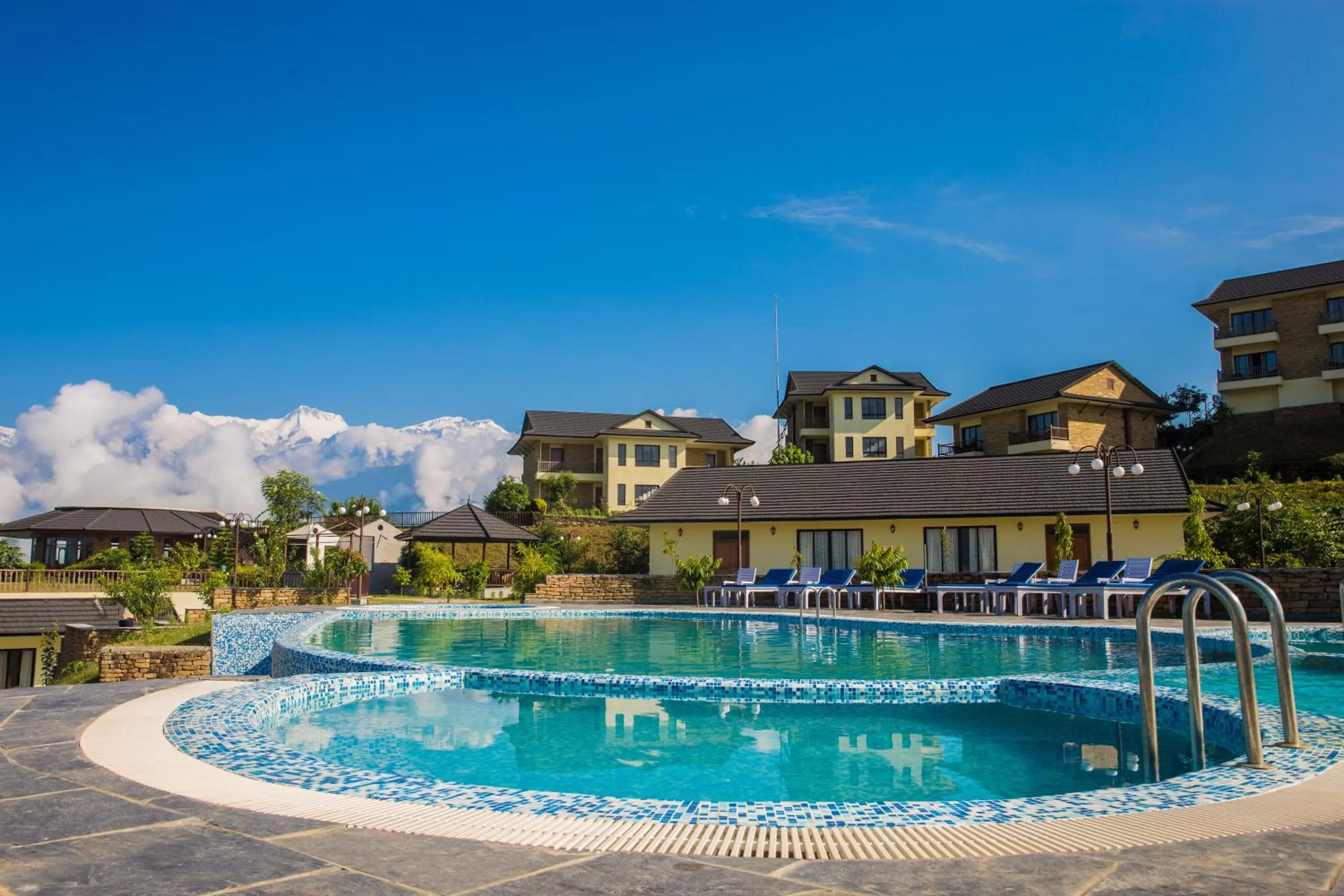 Property building in Rupakot Resort