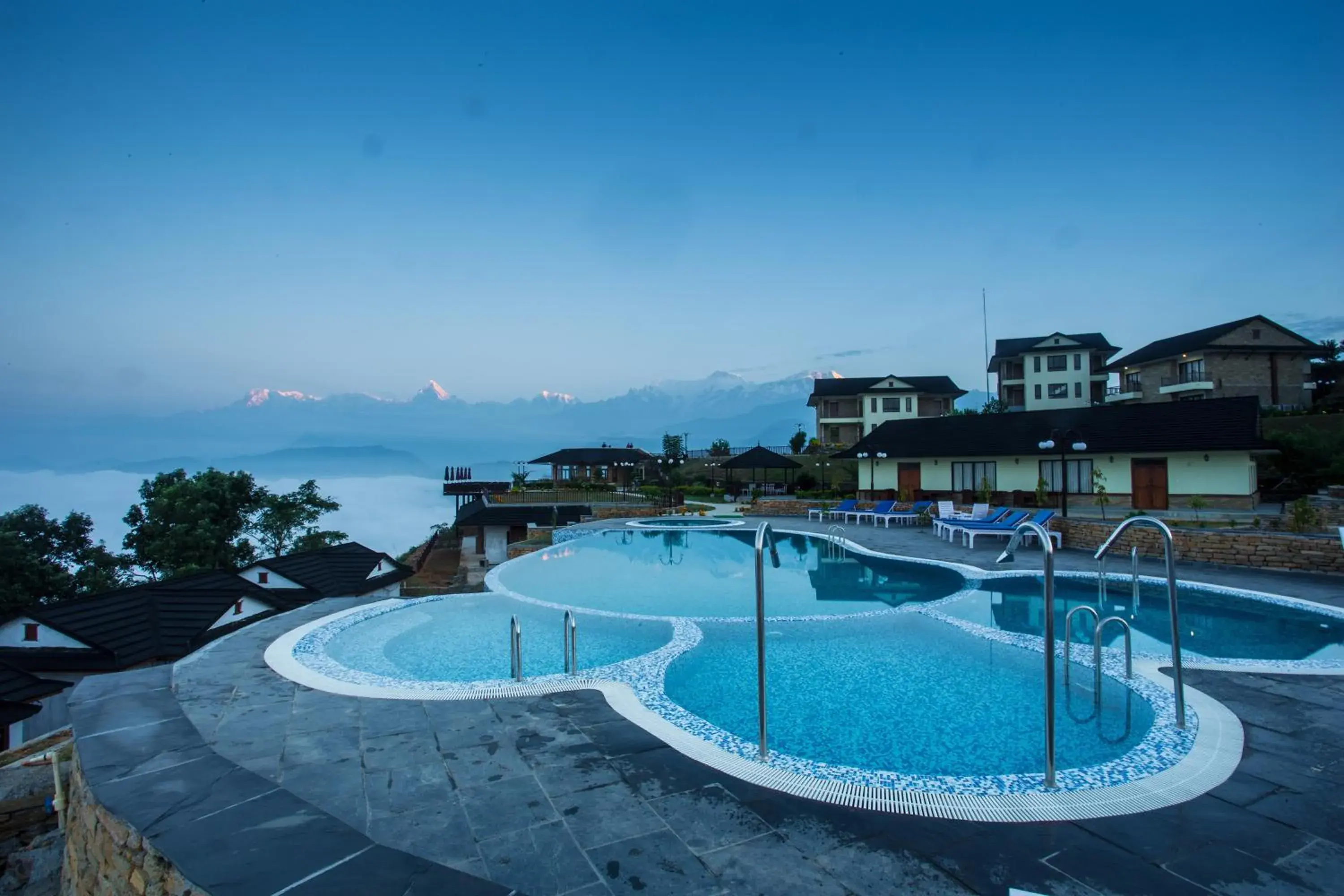 Property building in Rupakot Resort Property building in Rupakot Resort