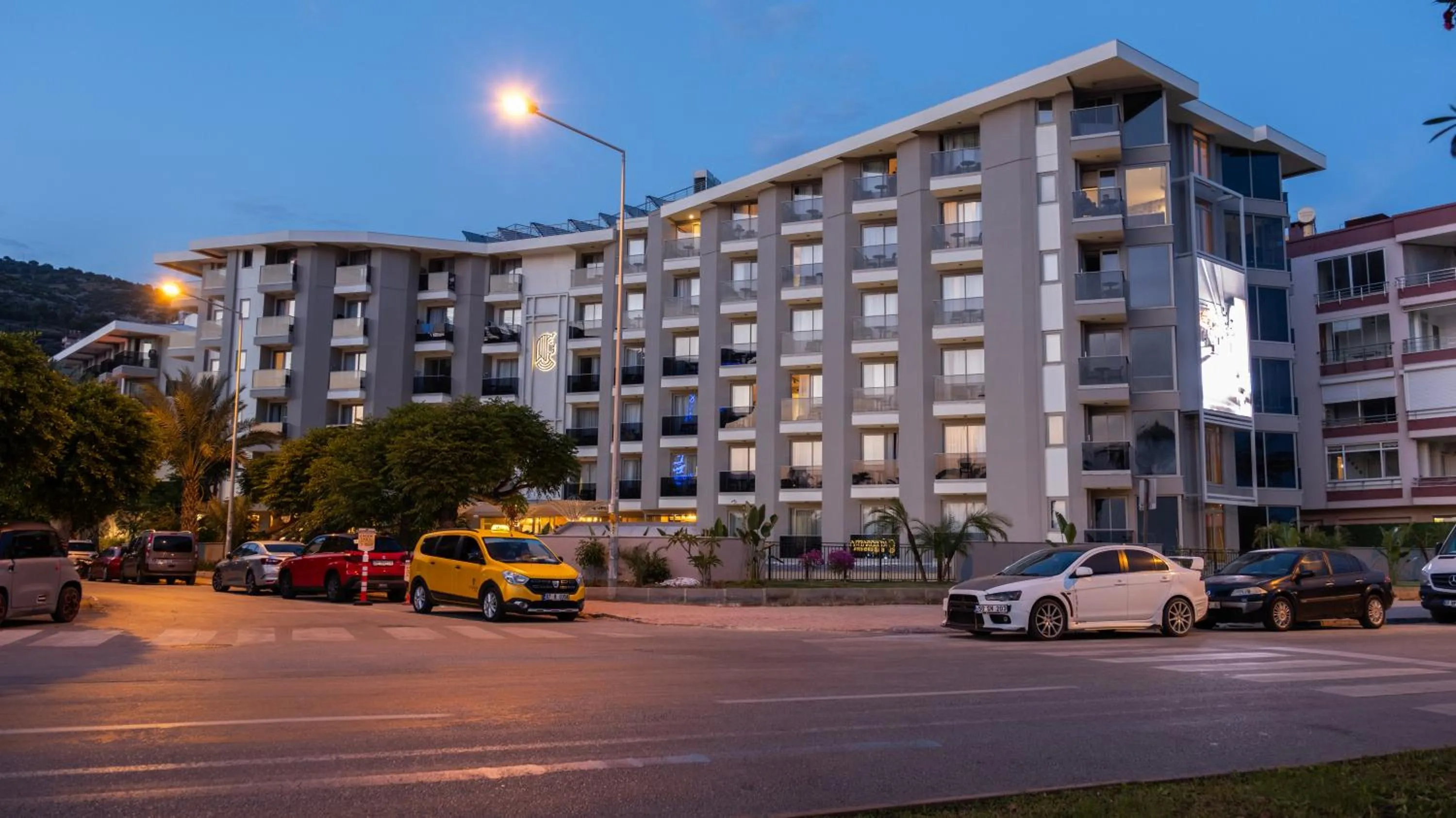 Property building in Kleopatra Dreams Beach Hotel