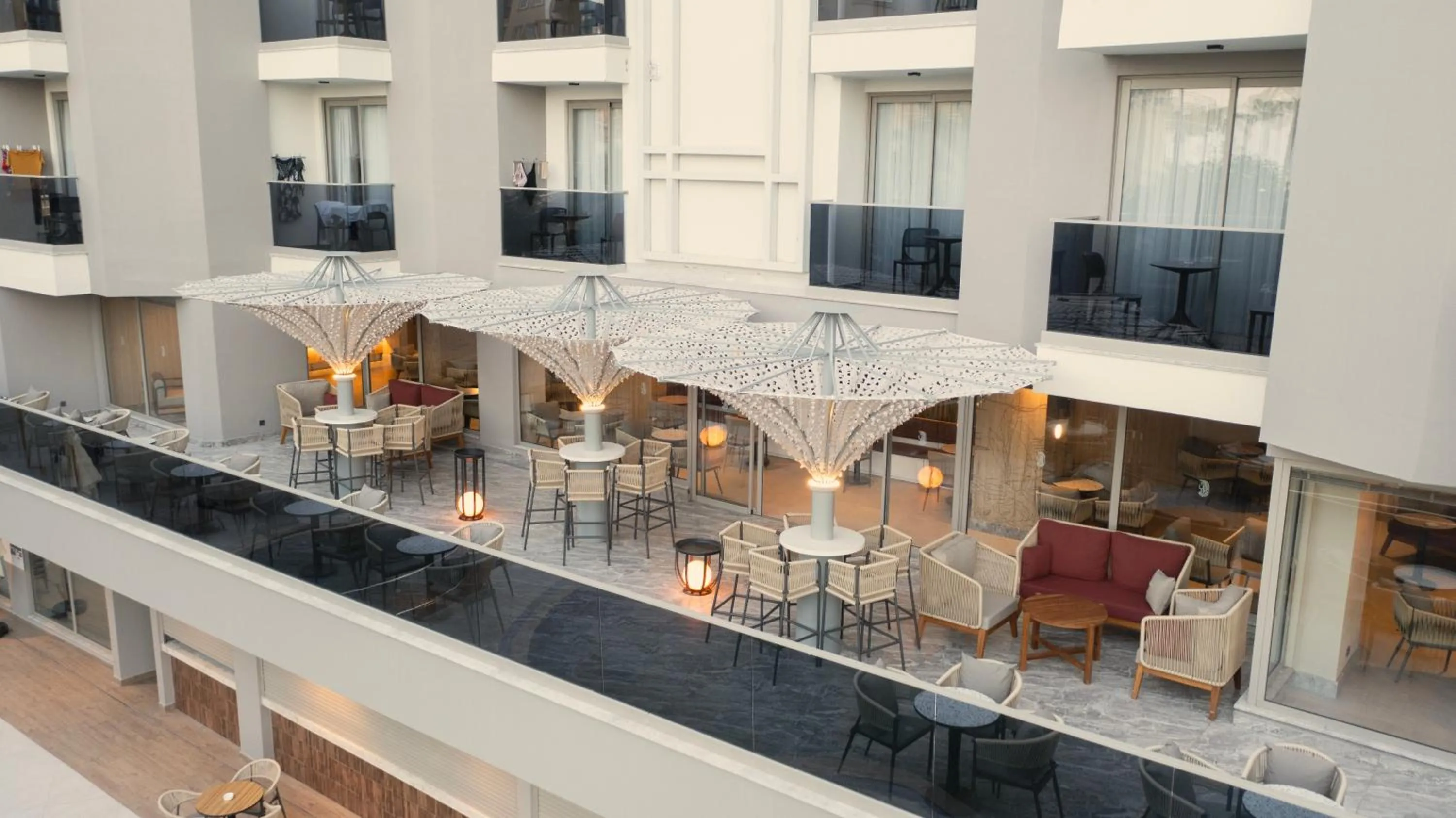 Property building in Kleopatra Dreams Beach Hotel