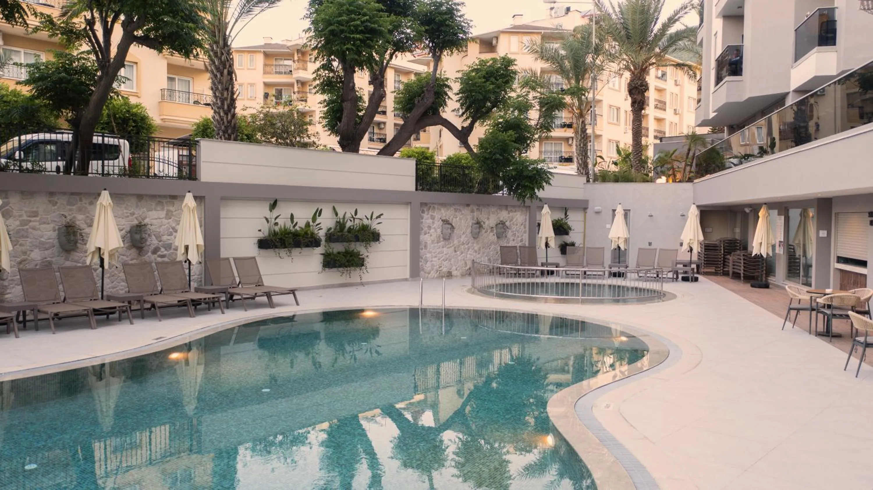 Property building in Kleopatra Dreams Beach Hotel