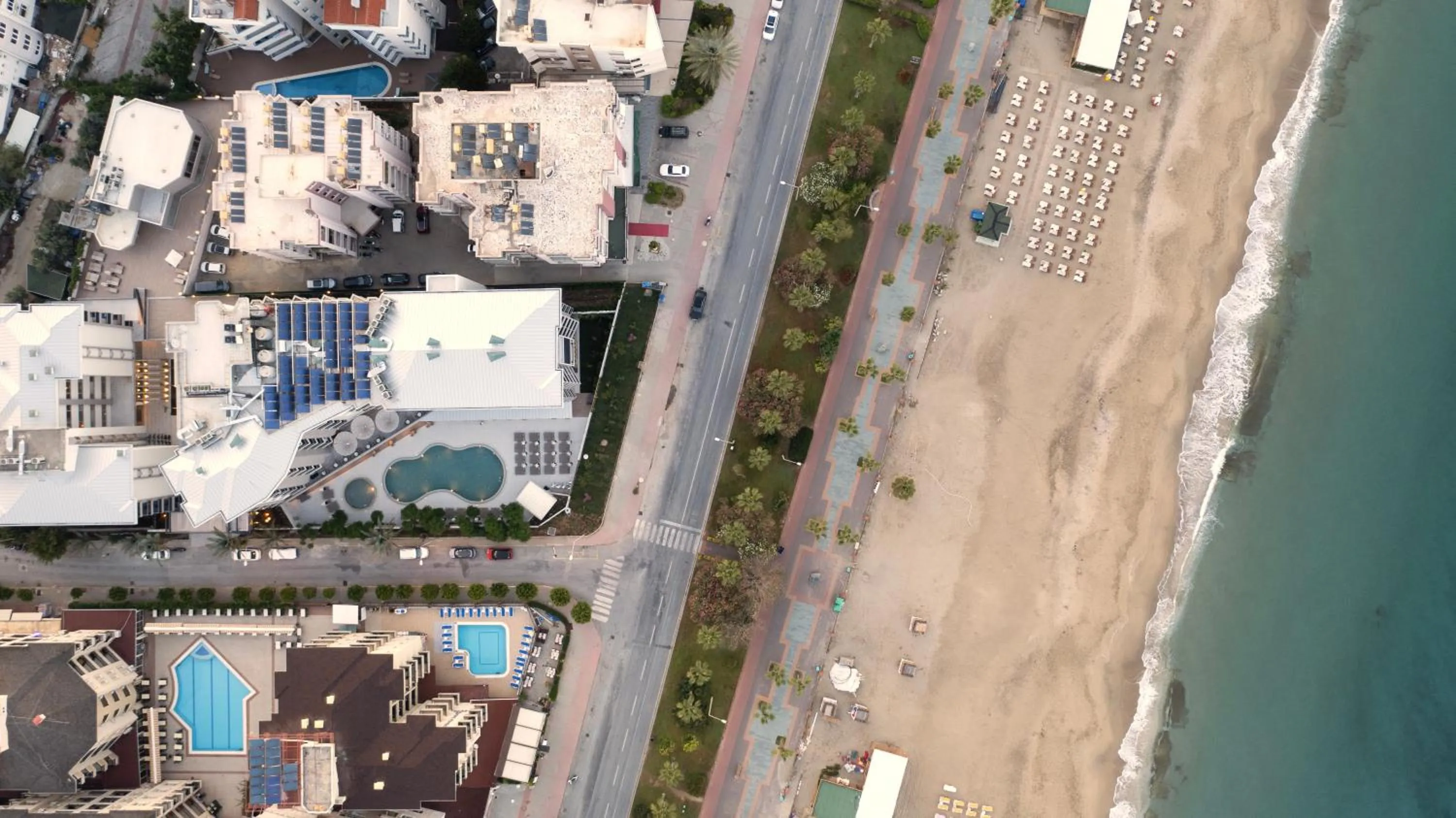 Property building in Kleopatra Dreams Beach Hotel