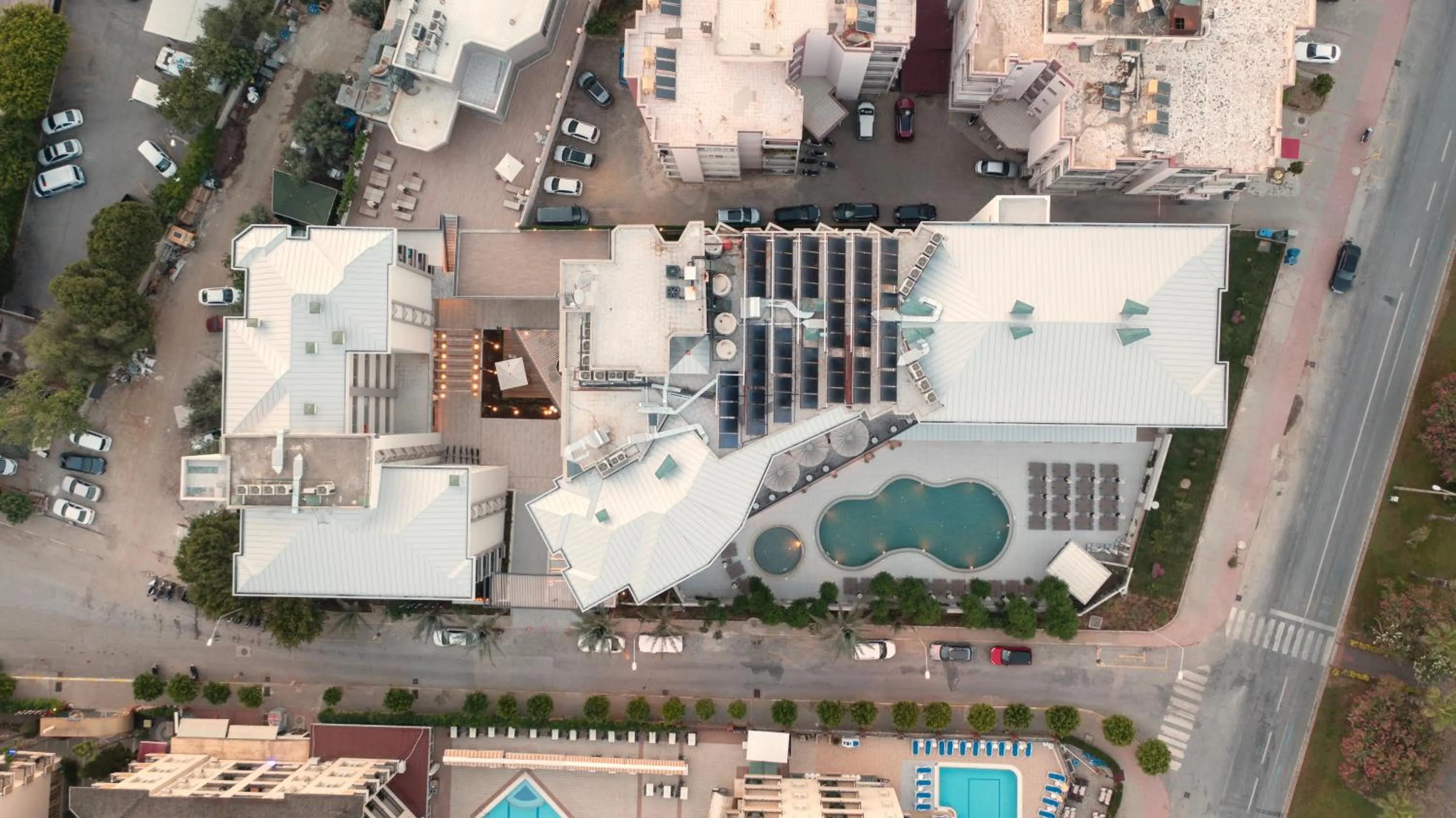 Property building in Kleopatra Dreams Beach Hotel