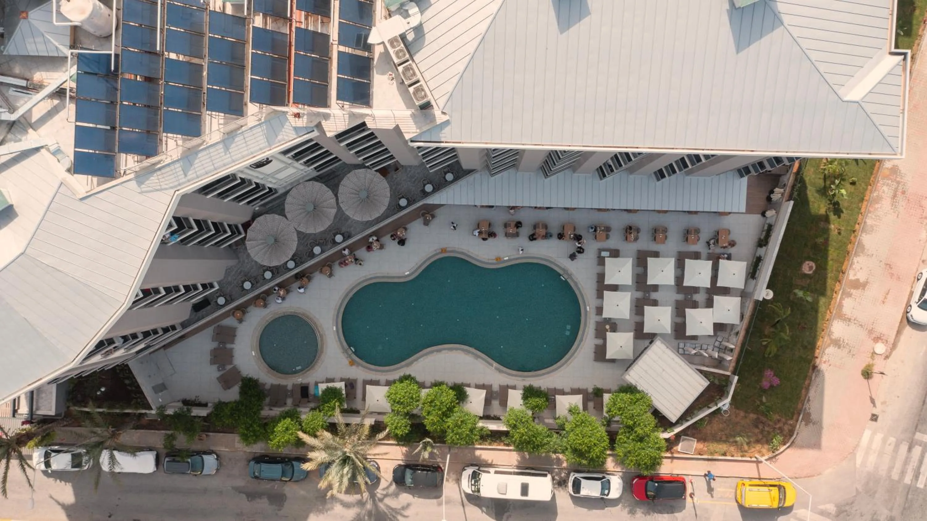 Property building in Kleopatra Dreams Beach Hotel