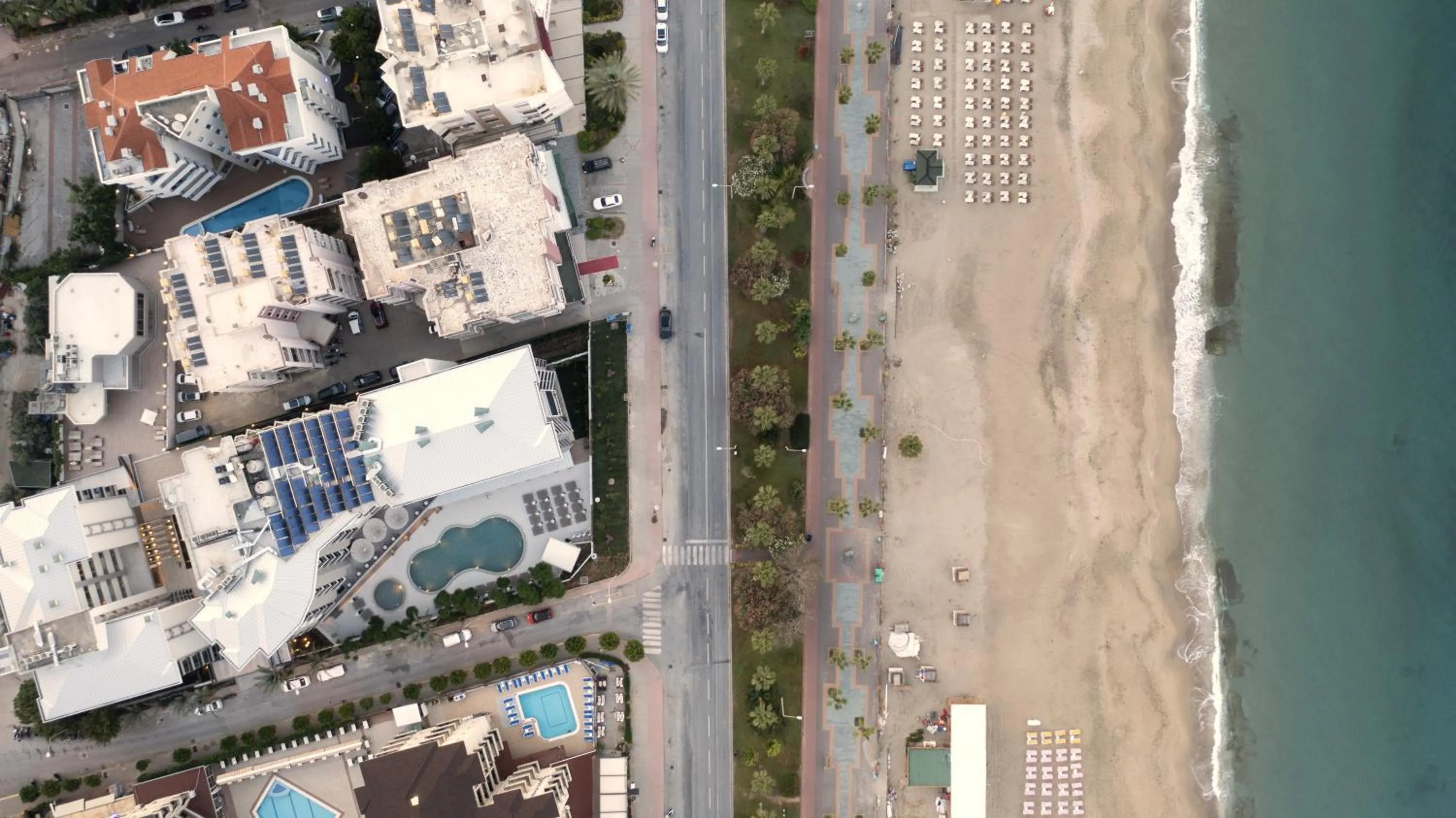 Property building in Kleopatra Dreams Beach Hotel