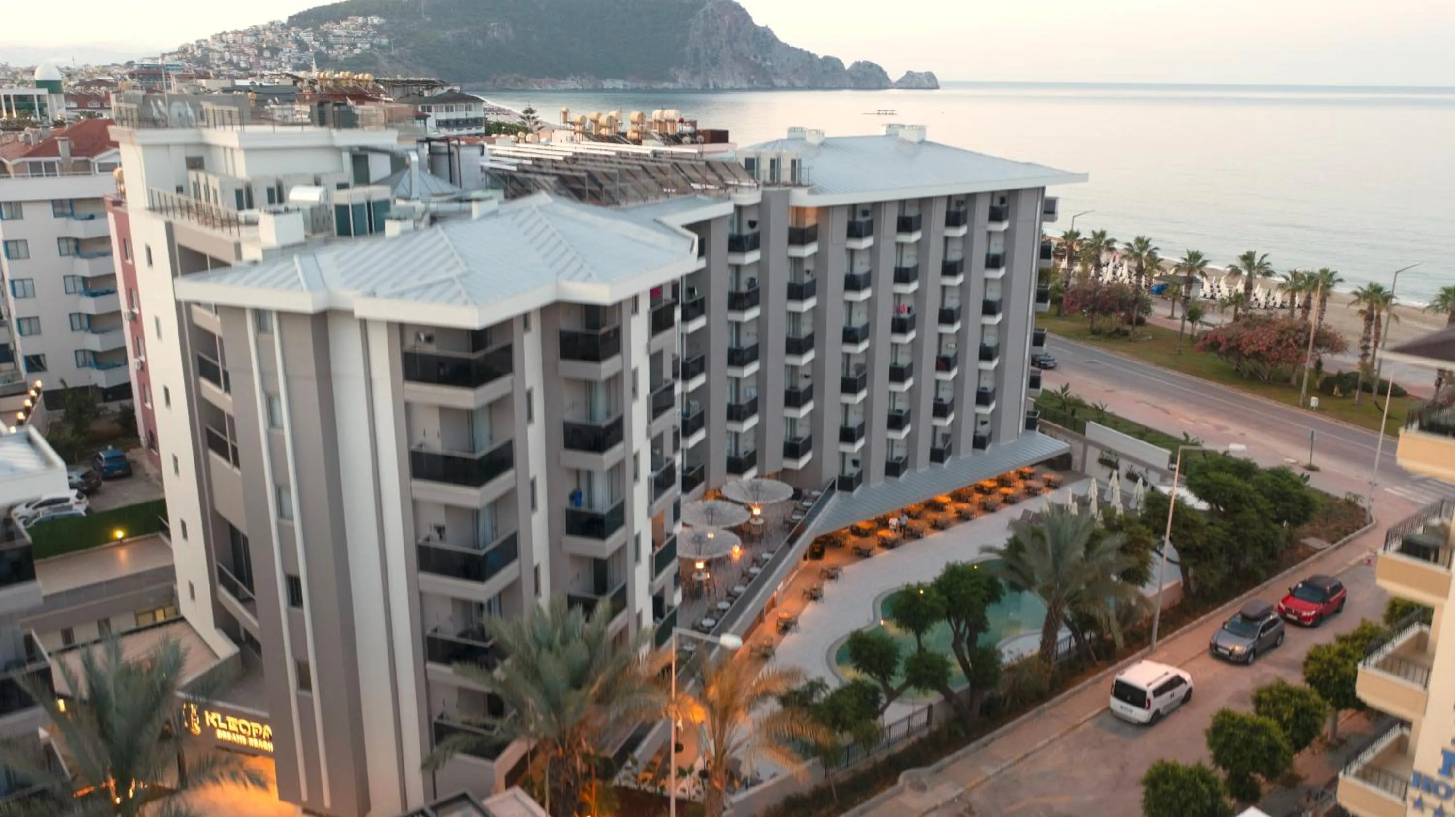 Property building in Kleopatra Dreams Beach Hotel