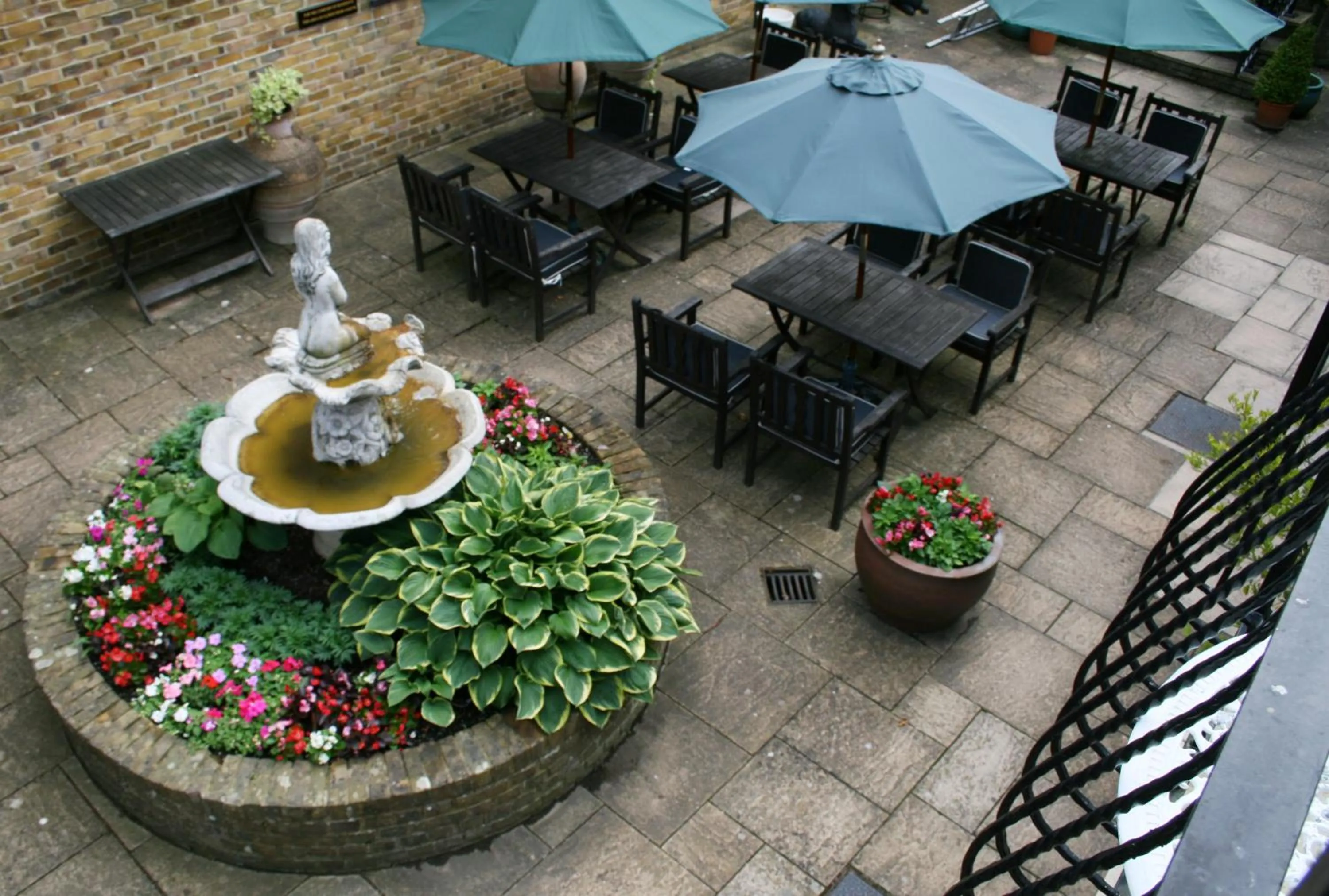 Balcony/Terrace in Cotswold Lodge Hotel