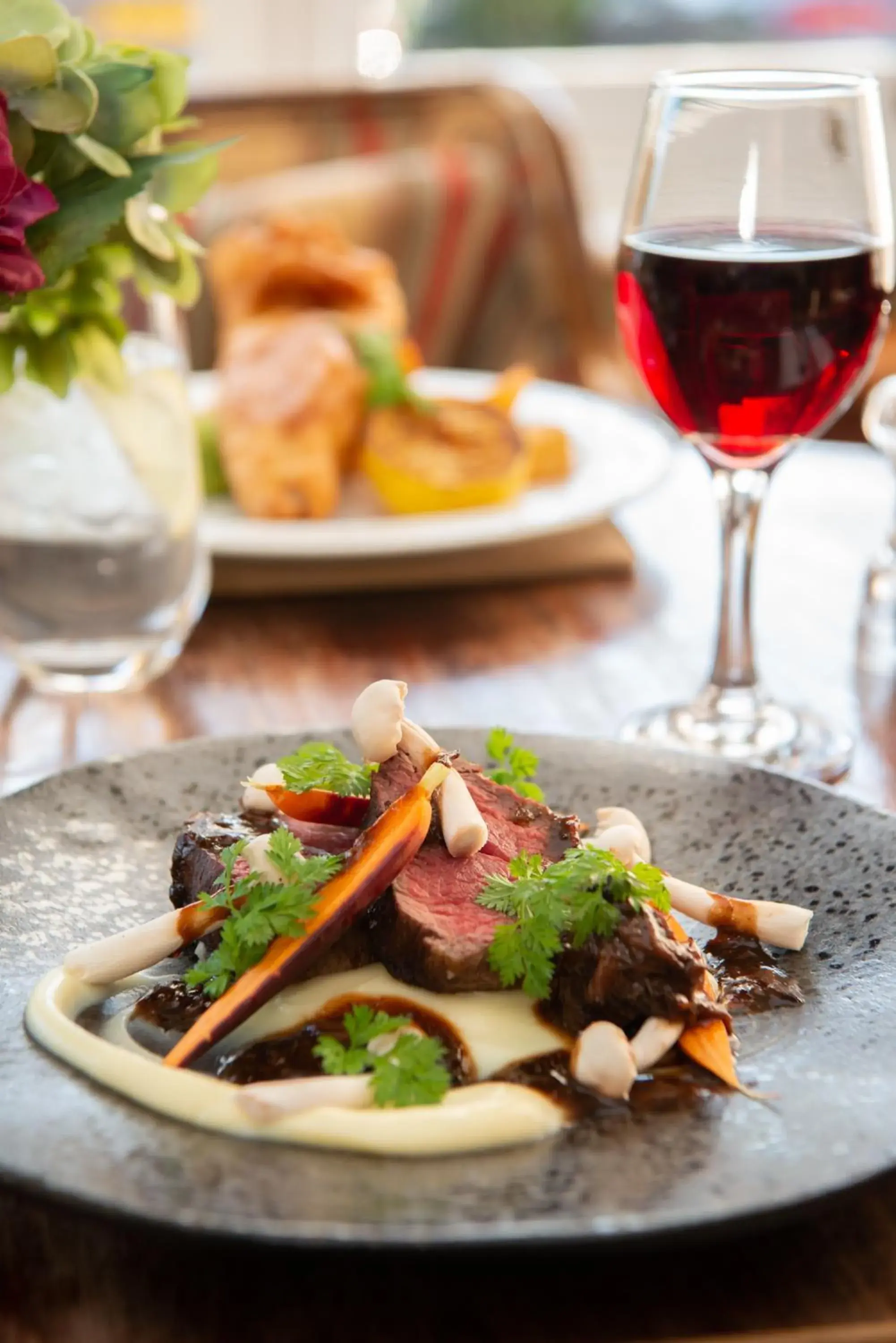 Food close-up in Cotswold Lodge Hotel Food close-up in Cotswold Lodge Hotel