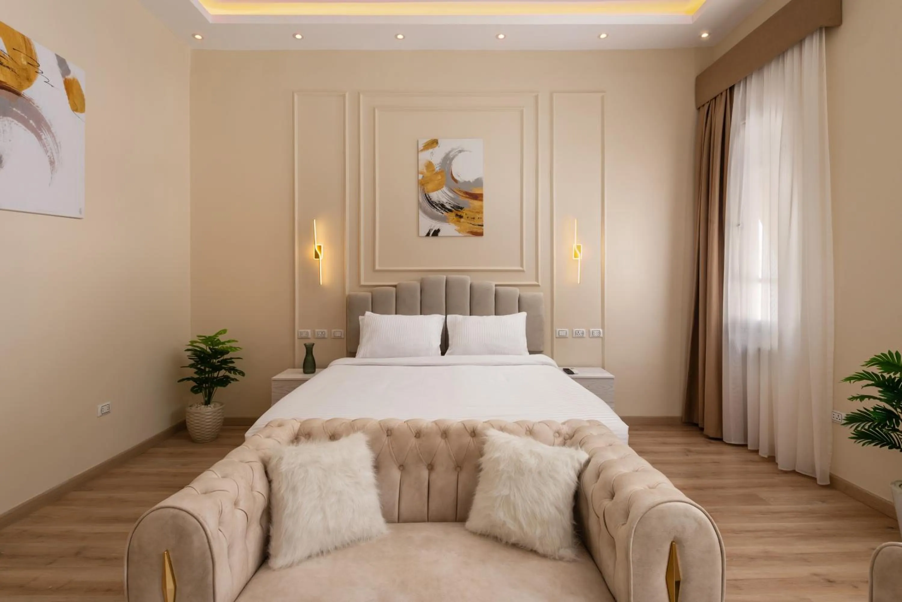 Bed in Museum Studios