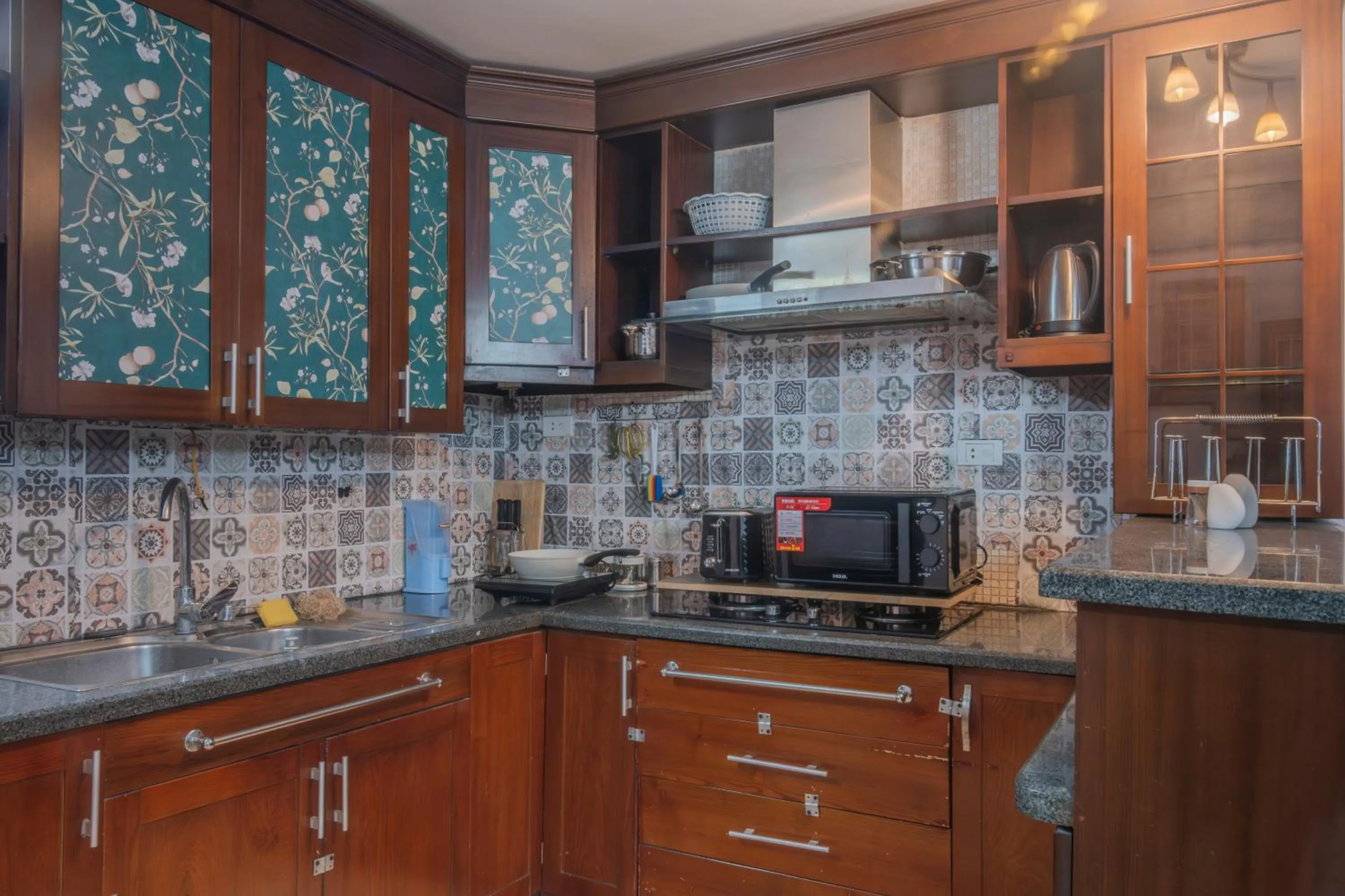 Kitchen or kitchenette in La Sen Westlake Tay Ho Homestay