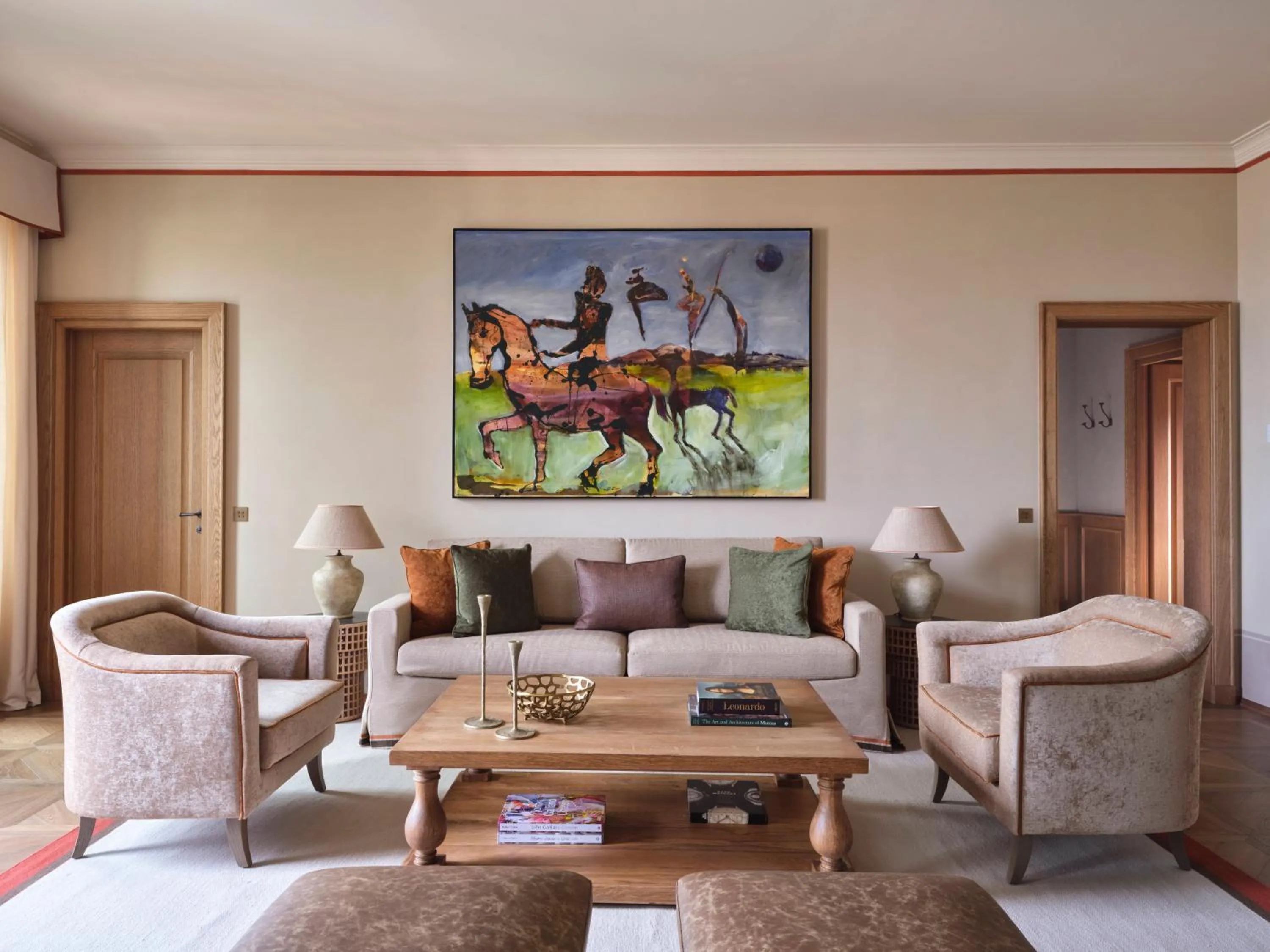Living room in Collegio alla Querce, Auberge Collection