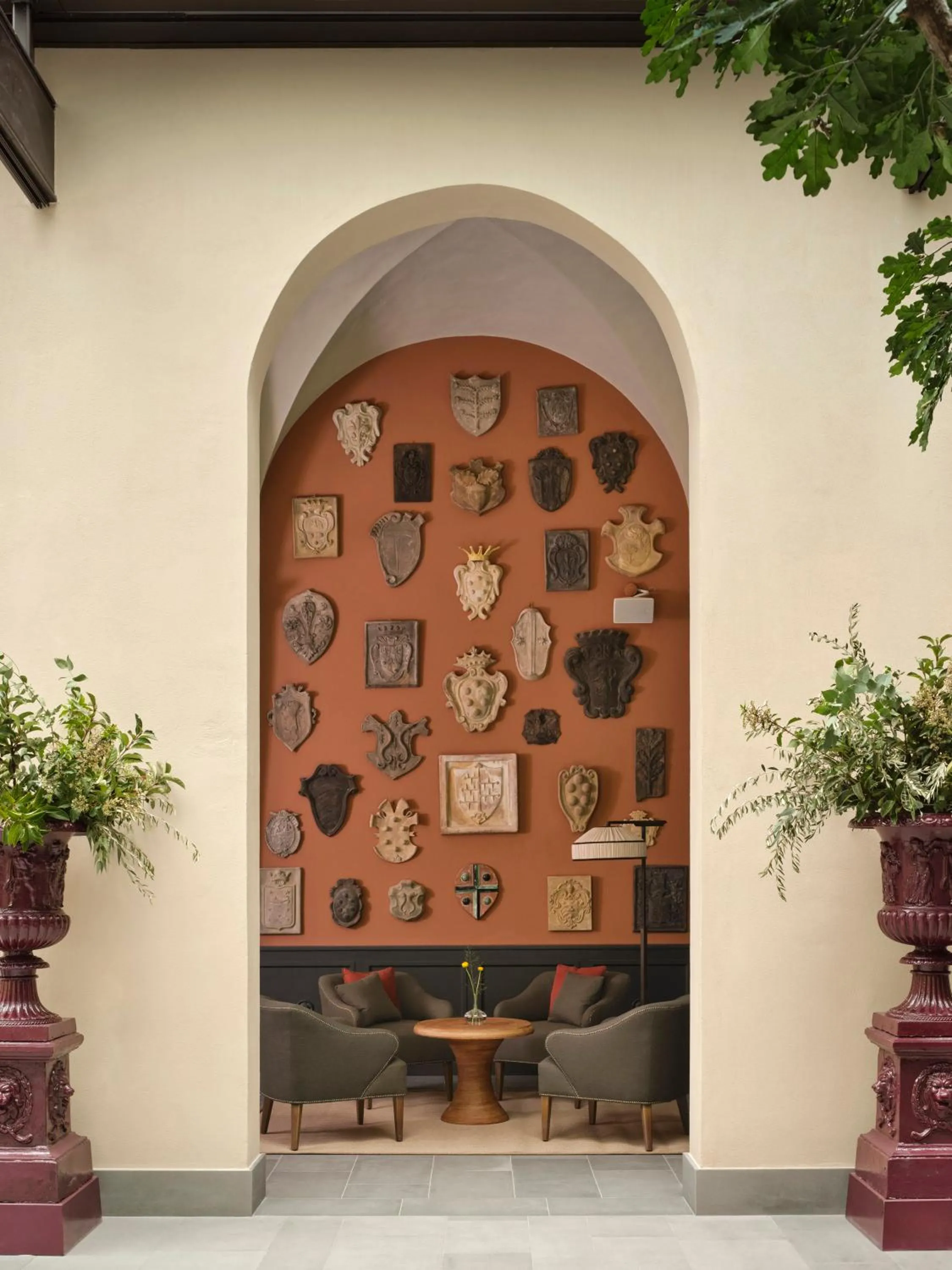 Seating area in Collegio alla Querce, Auberge Collection