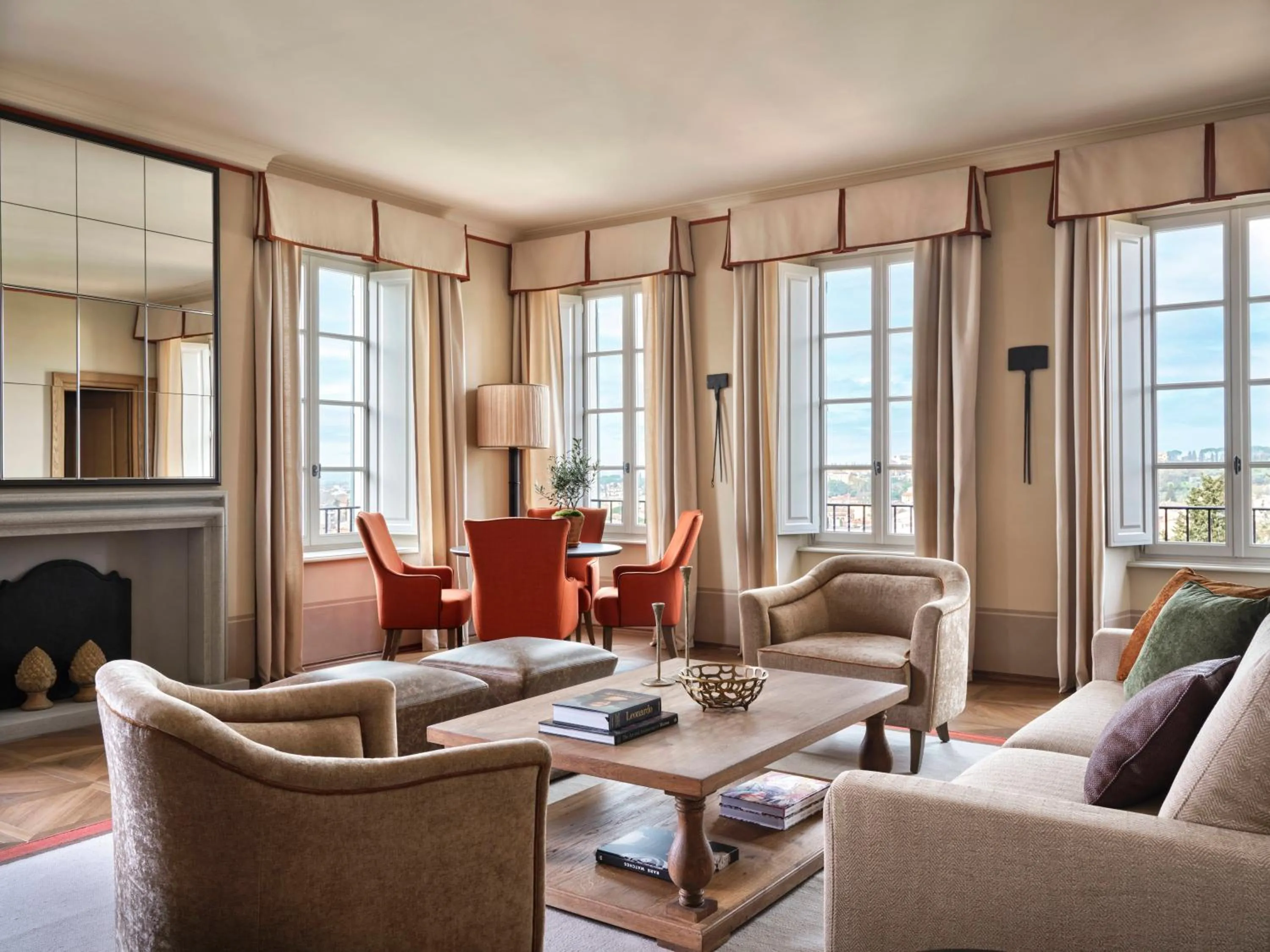 Living room in Collegio alla Querce, Auberge Collection