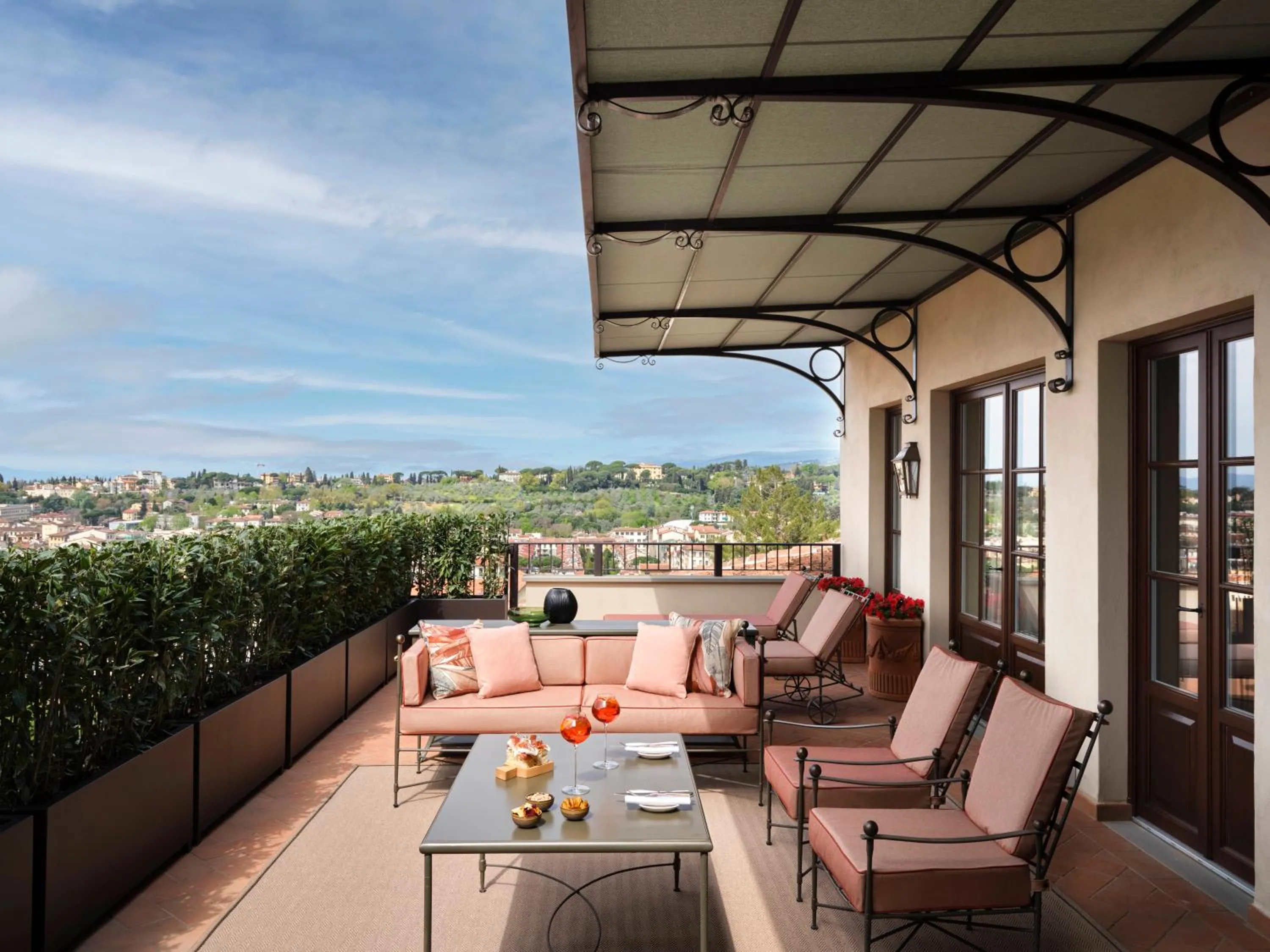 Balcony/Terrace in Collegio alla Querce, Auberge Collection