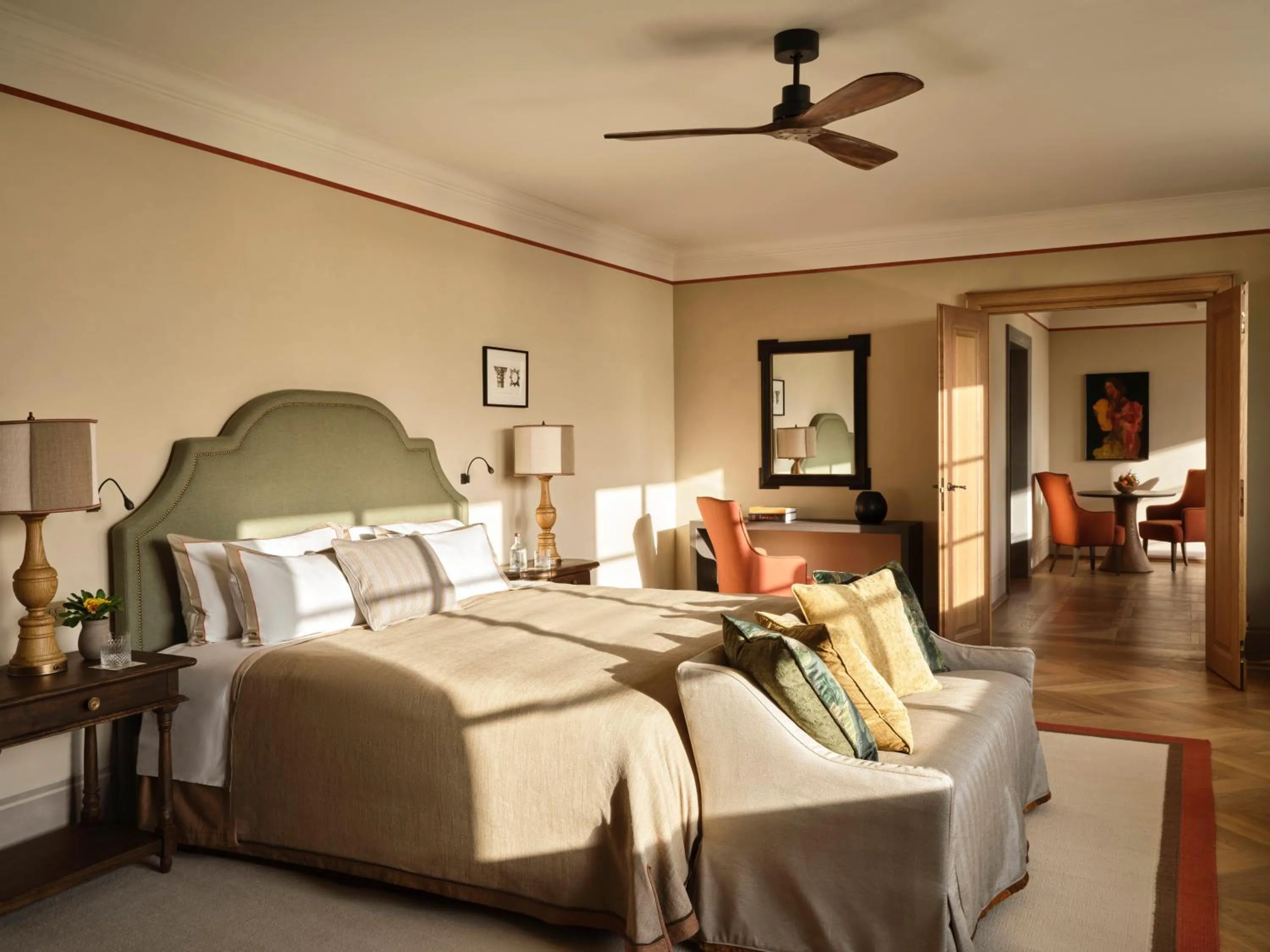 Bedroom, Bed in Collegio alla Querce, Auberge Collection
