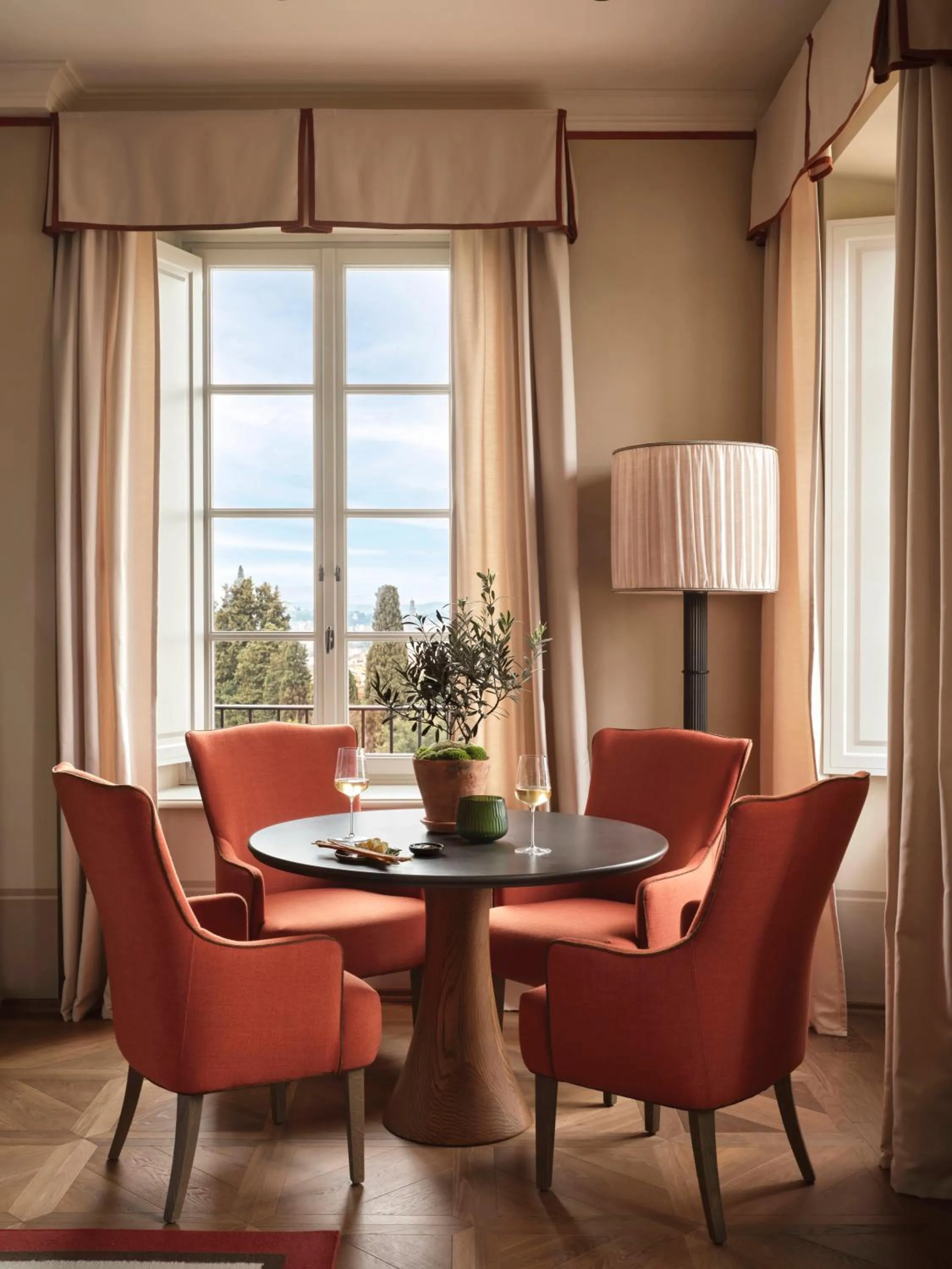 Dining area in Collegio alla Querce, Auberge Collection