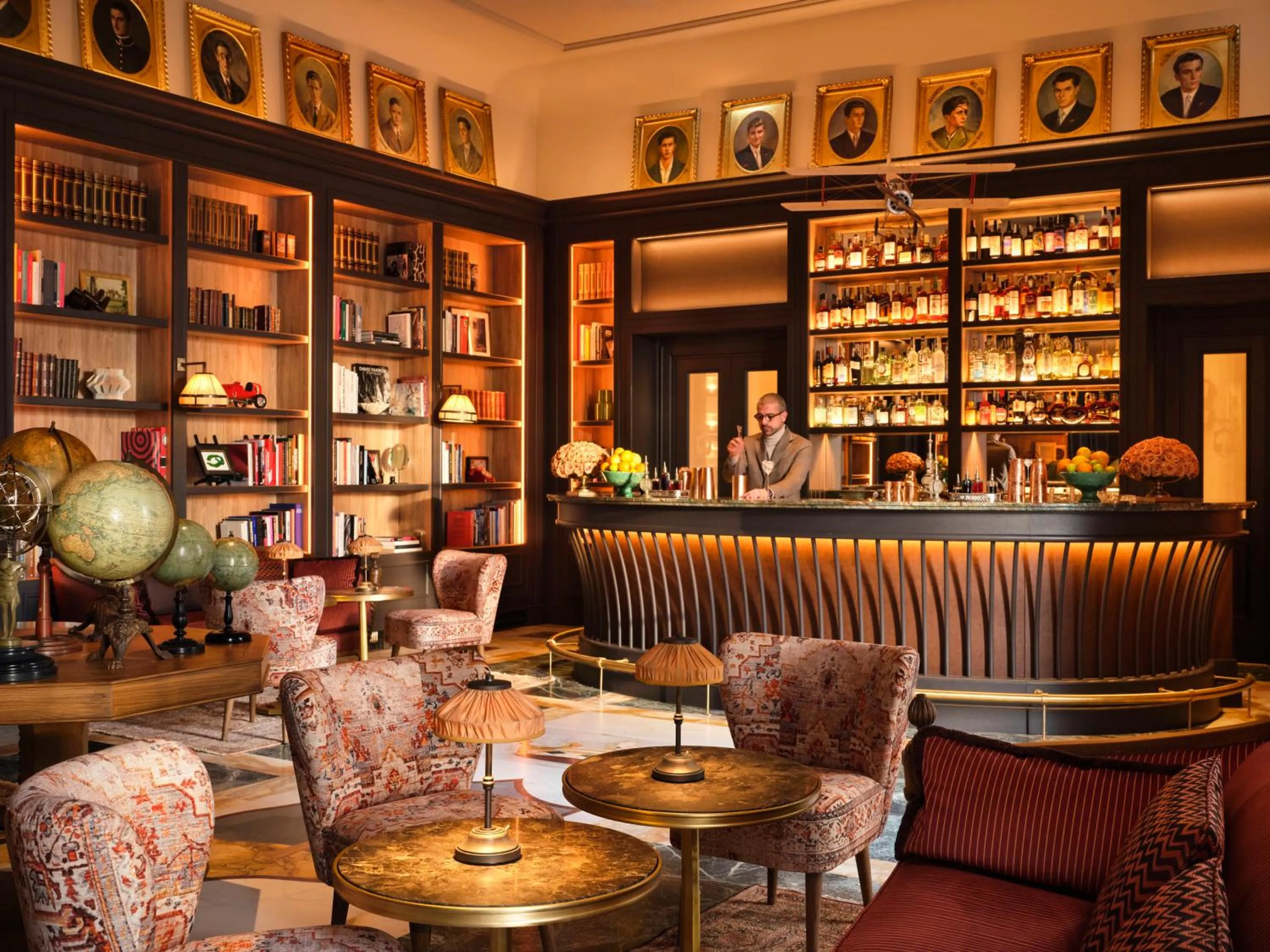 Lounge or bar in Collegio alla Querce, Auberge Collection