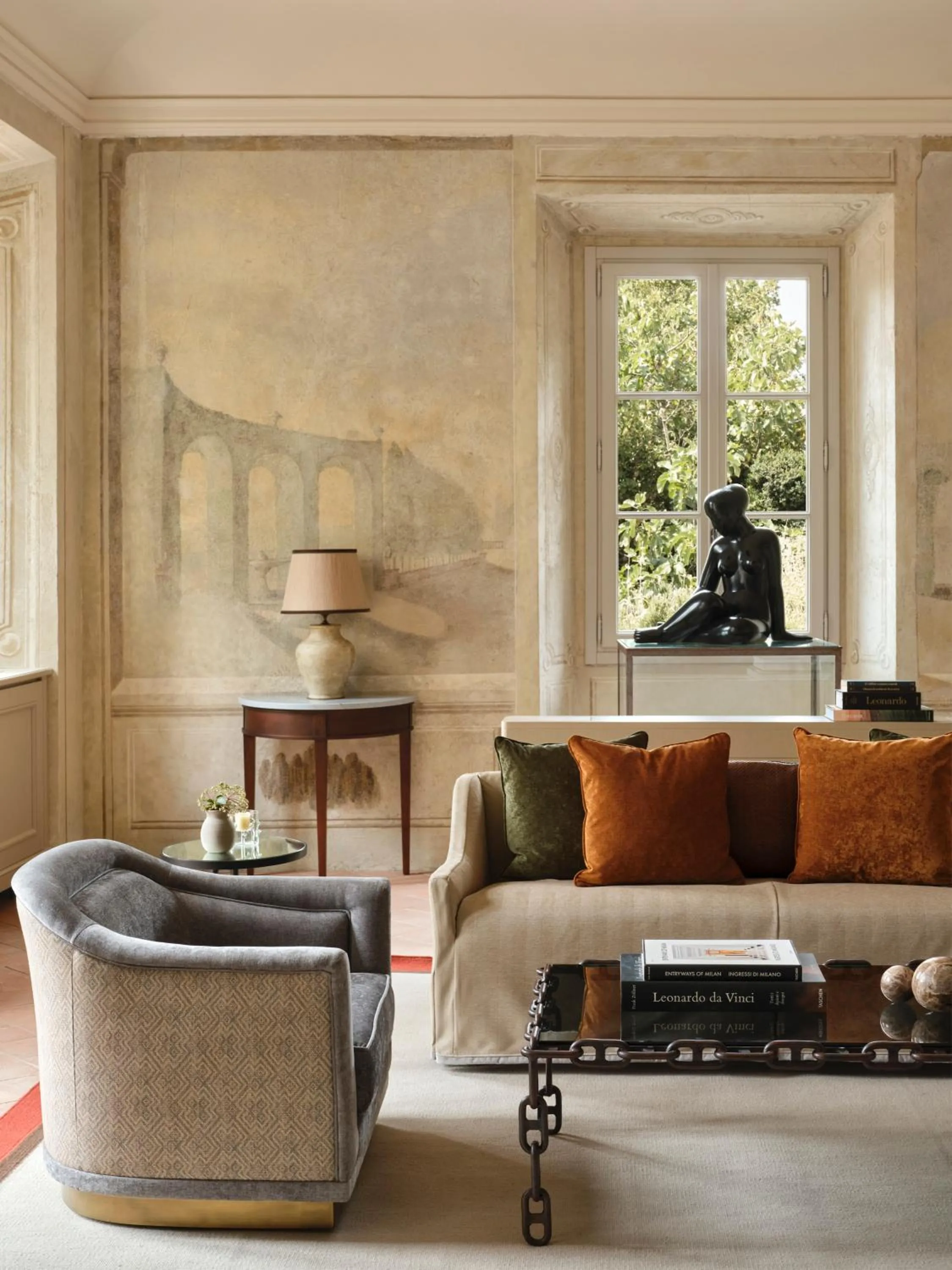 Seating area in Collegio alla Querce, Auberge Collection