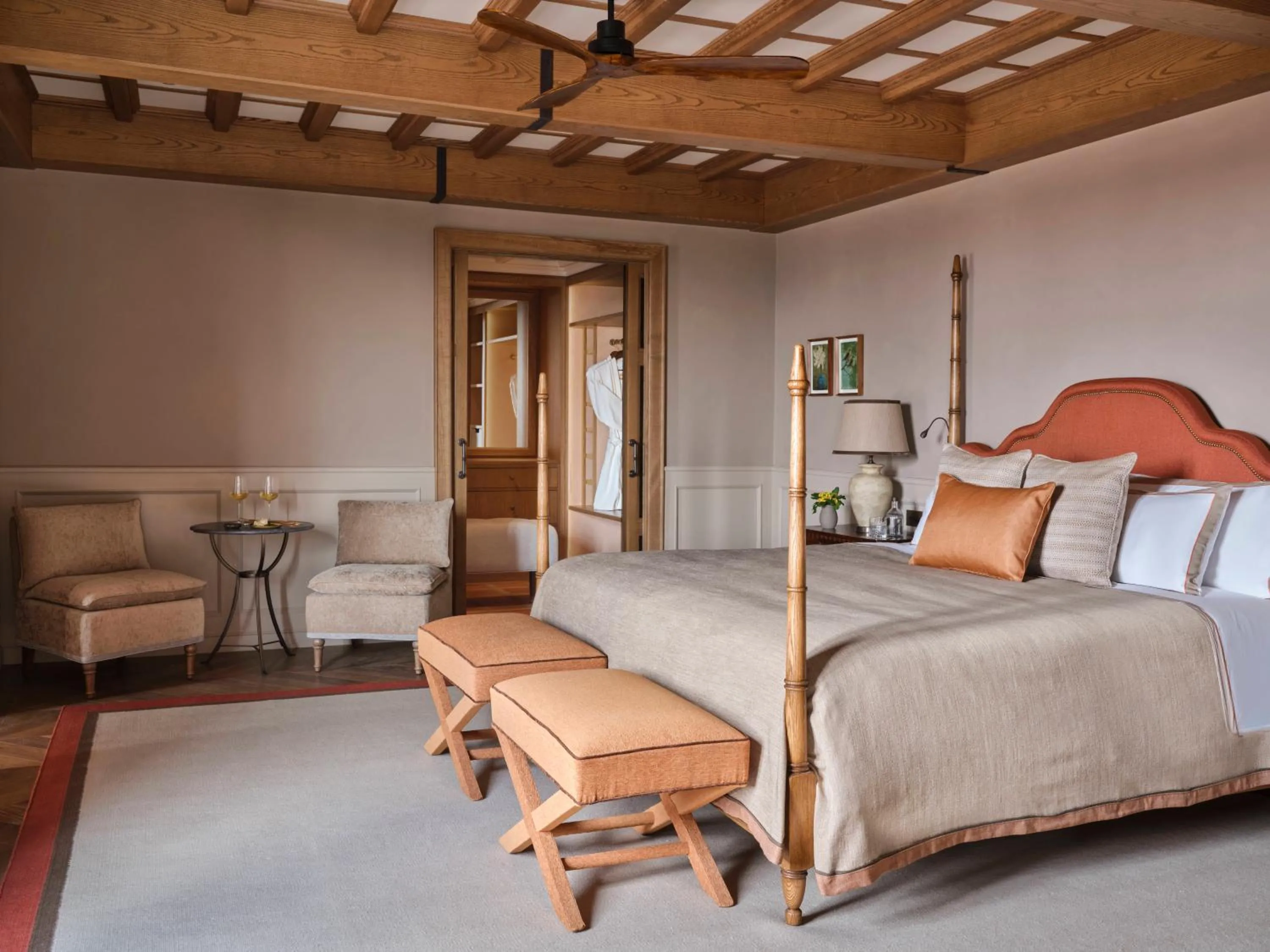 Bedroom, Bed in Collegio alla Querce, Auberge Collection