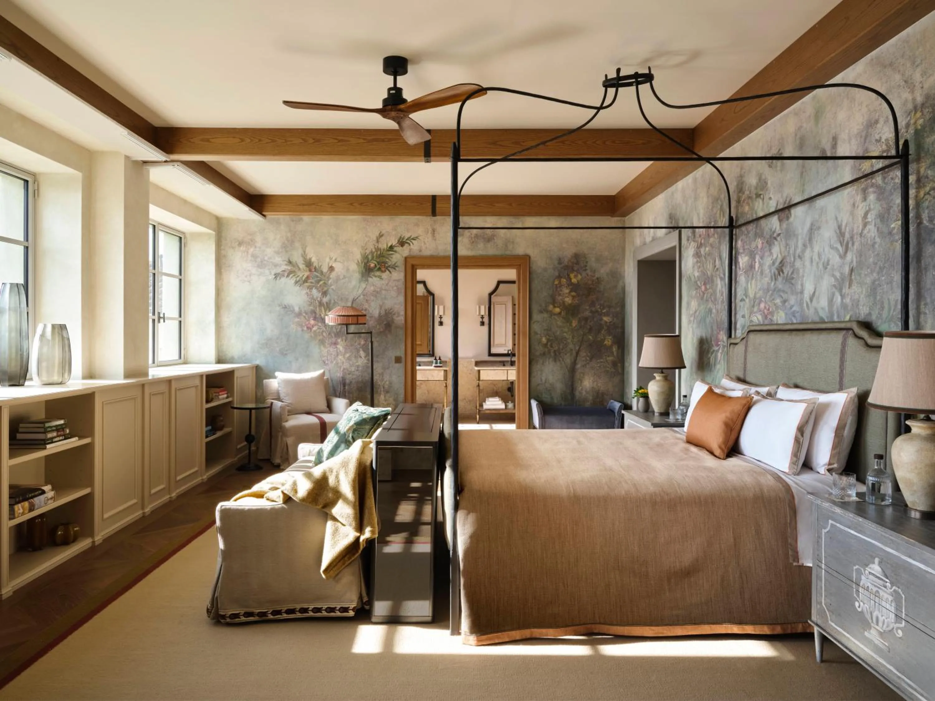 Bedroom, Bed in Collegio alla Querce, Auberge Collection