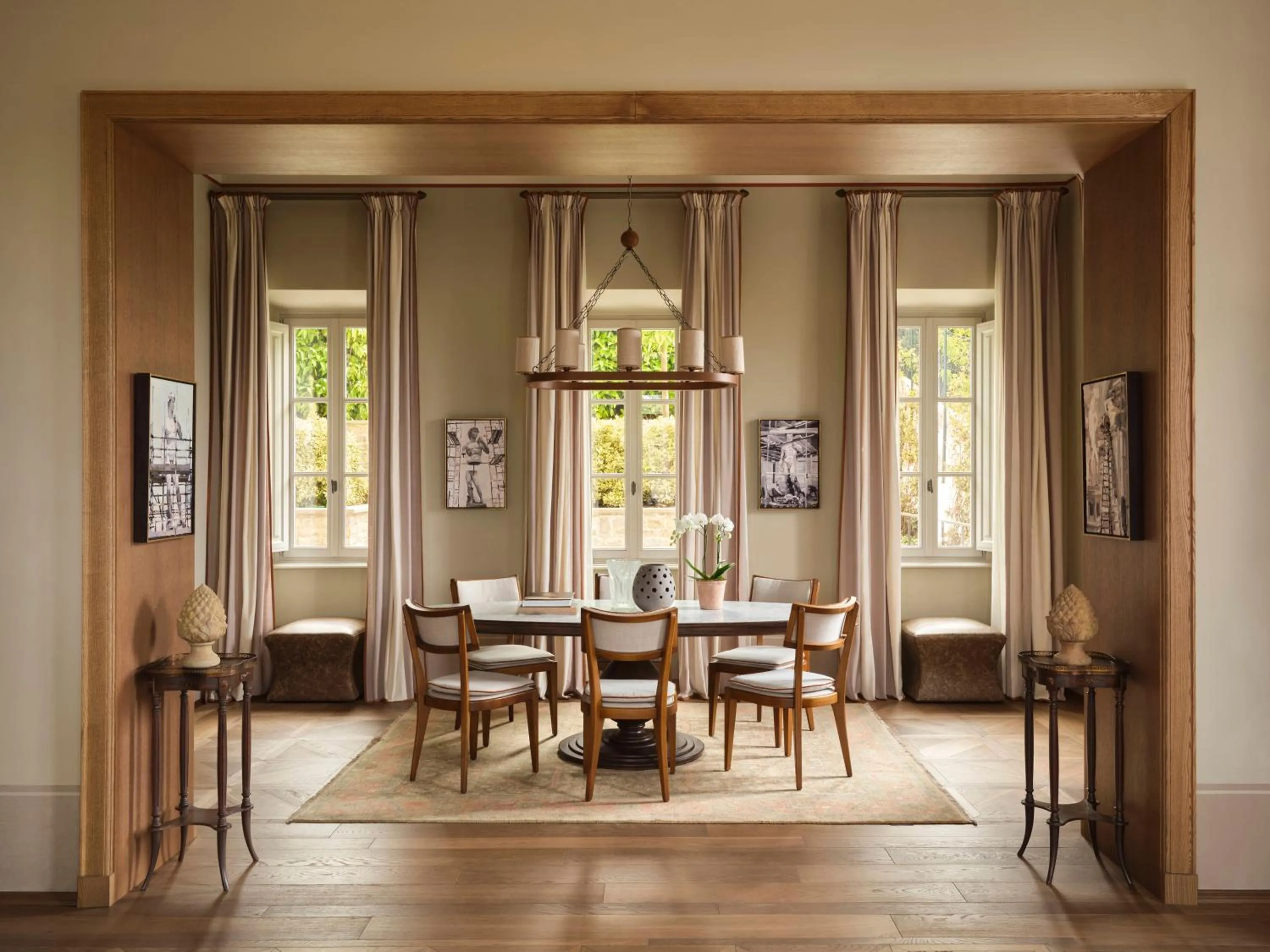 Dining area in Collegio alla Querce, Auberge Collection