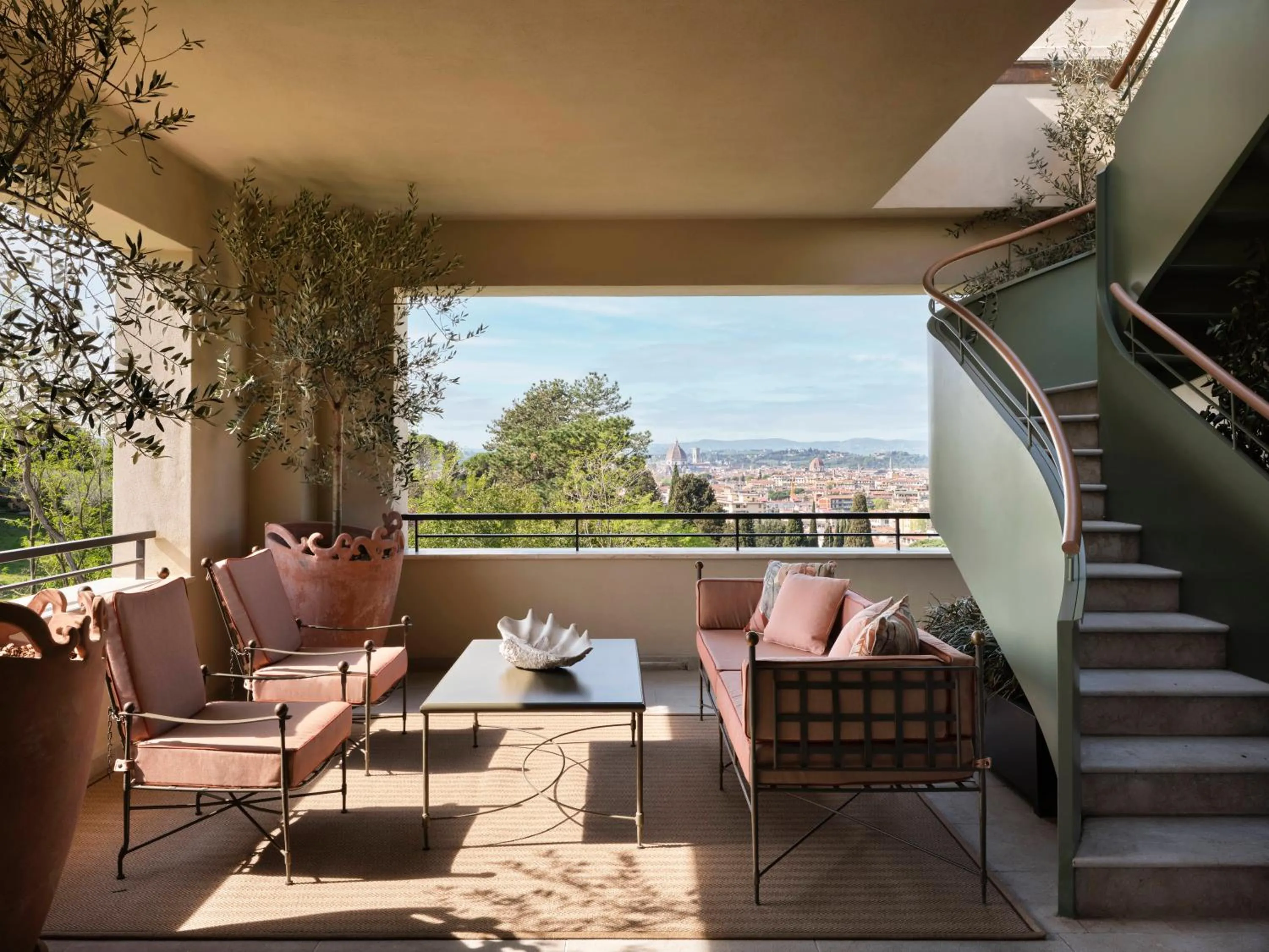 Balcony/Terrace in Collegio alla Querce, Auberge Collection