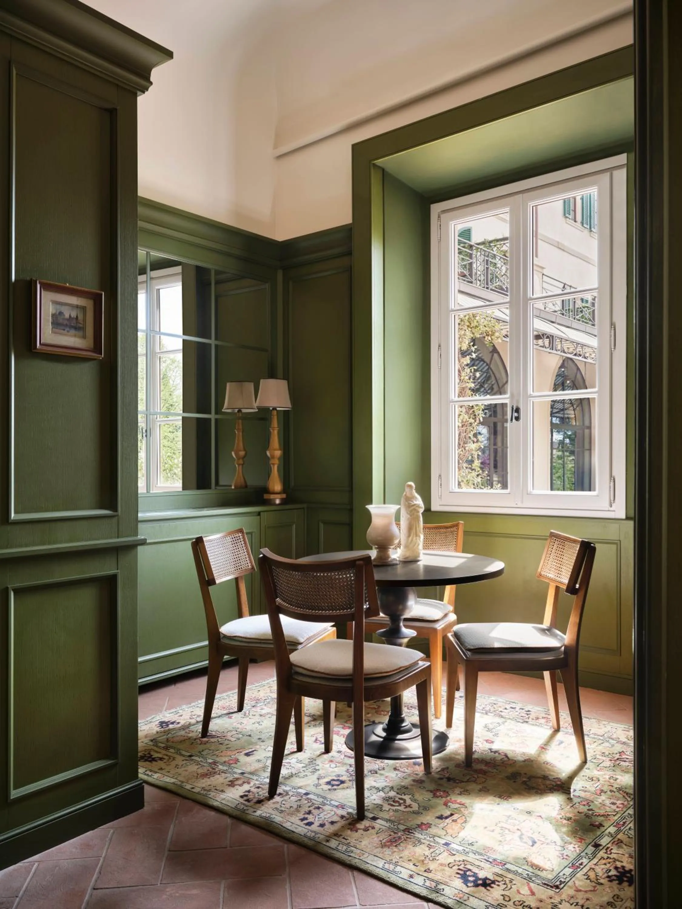 Dining area in Collegio alla Querce, Auberge Collection