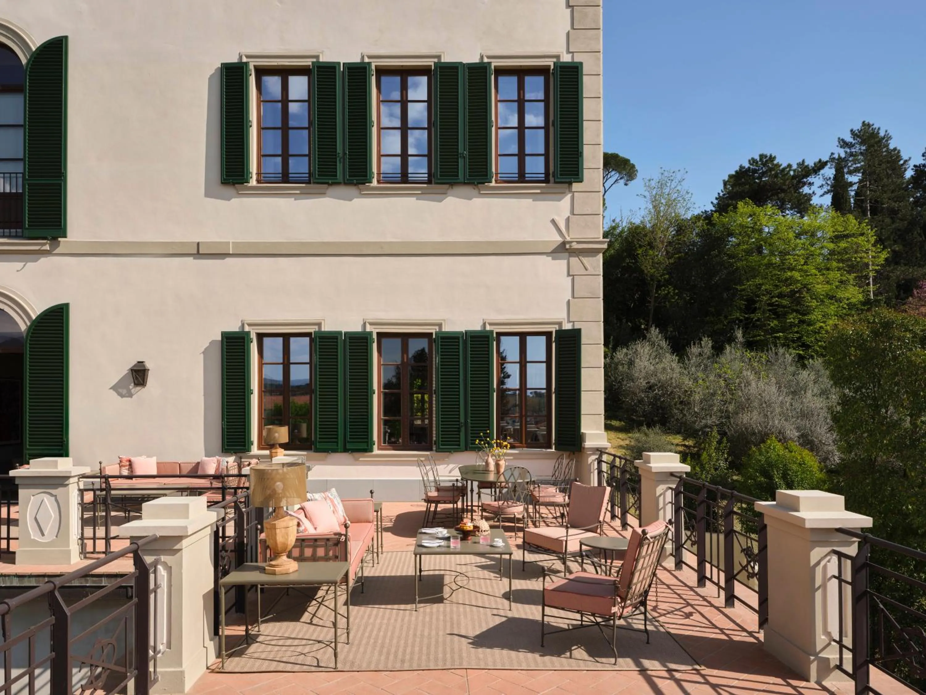 Balcony/Terrace in Collegio alla Querce, Auberge Collection
