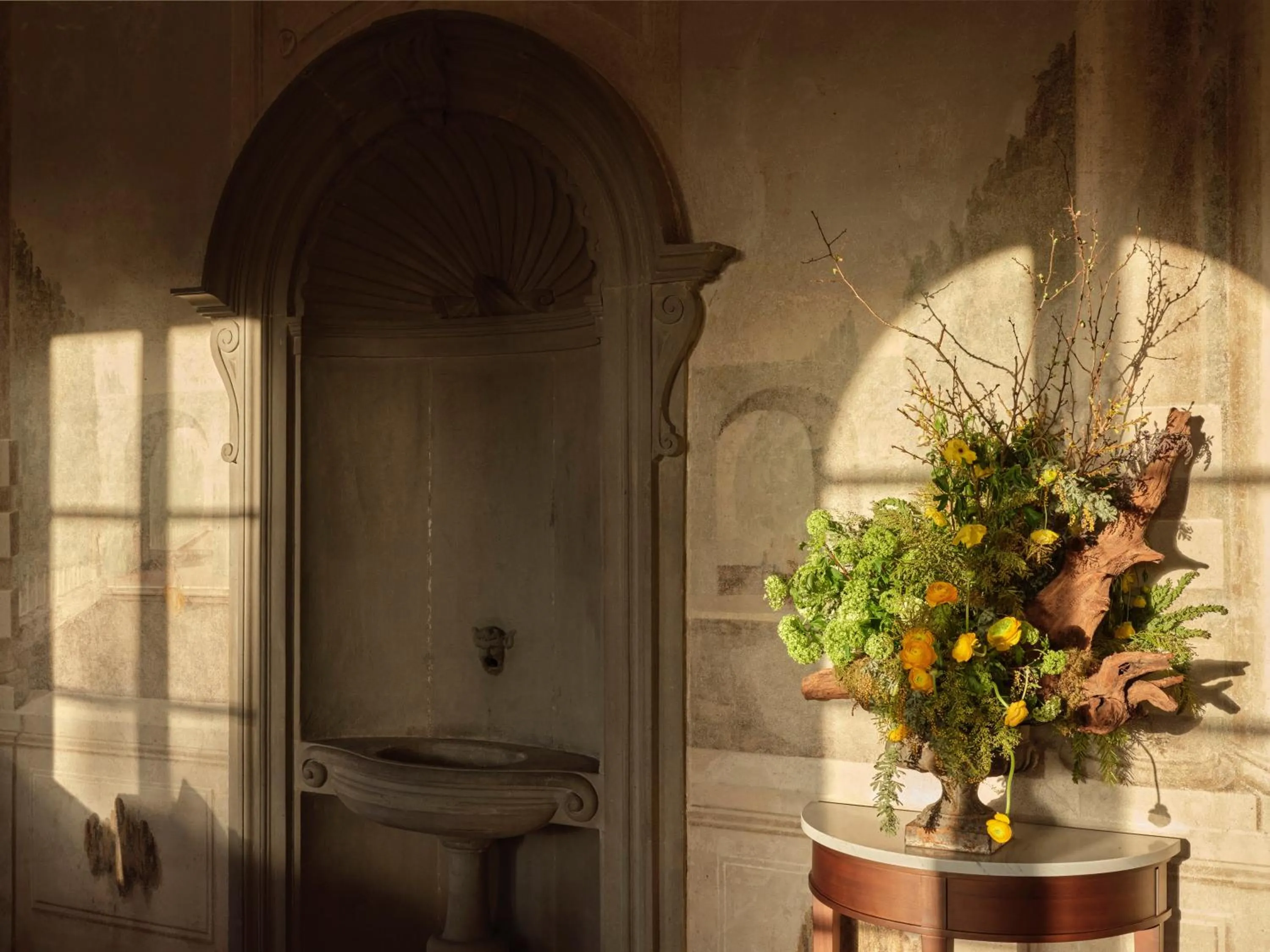 Decorative detail in Collegio alla Querce, Auberge Collection