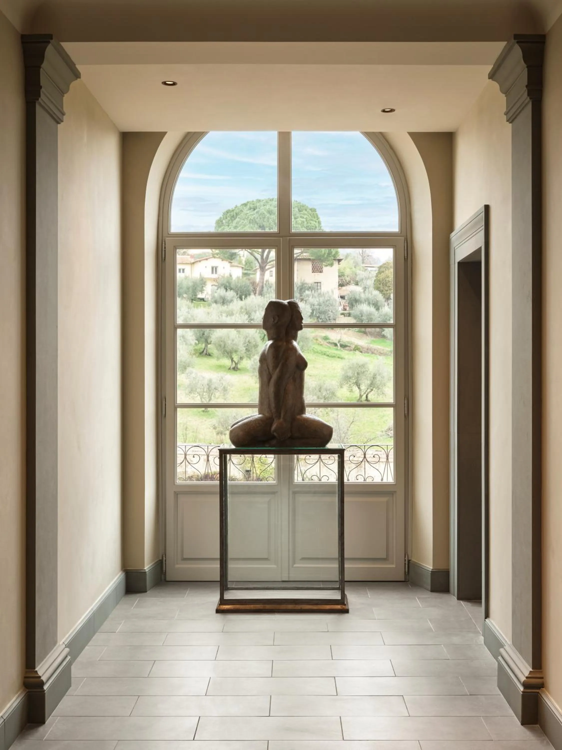 Decorative detail in Collegio alla Querce, Auberge Collection