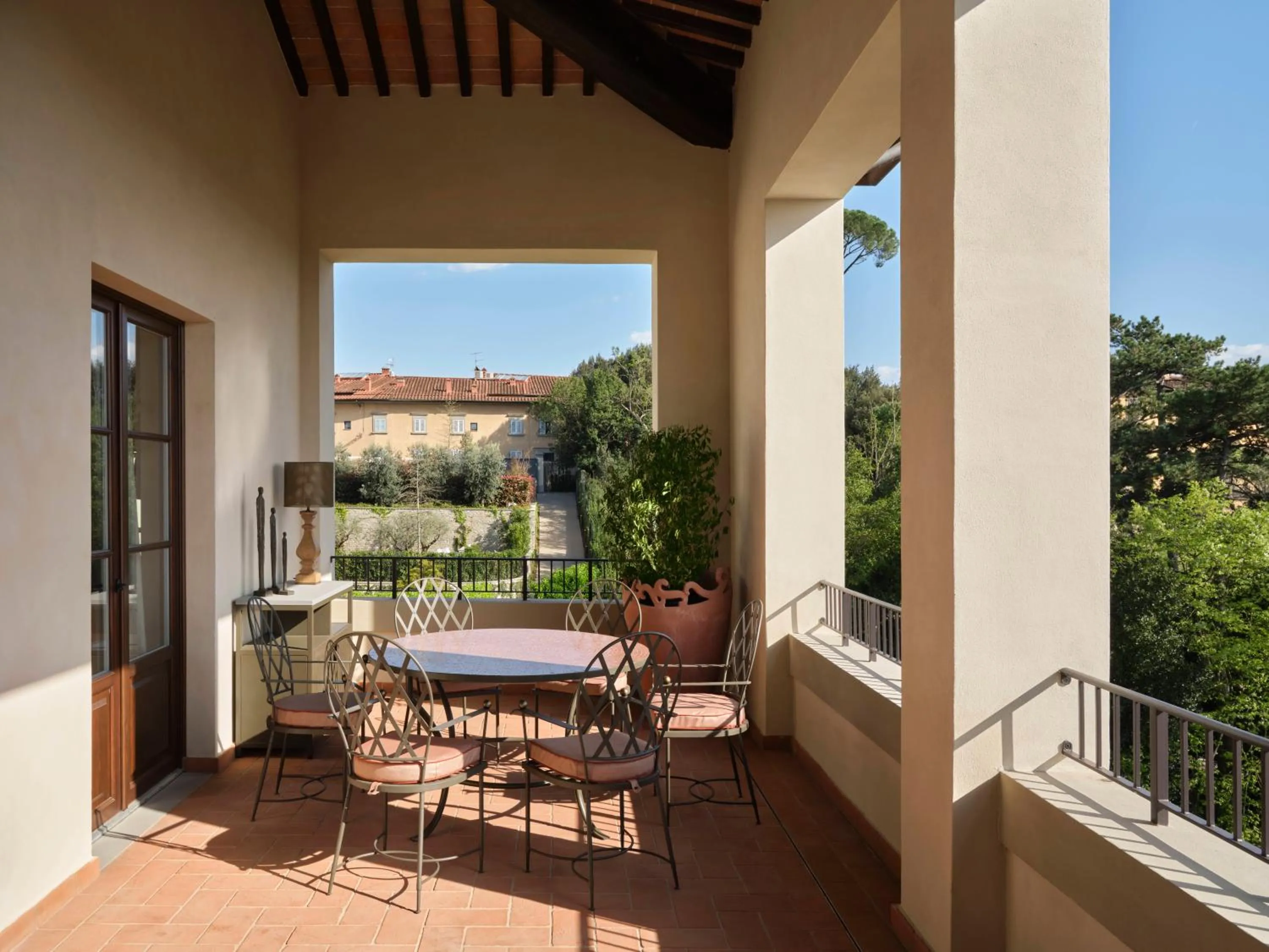 Balcony/Terrace in Collegio alla Querce, Auberge Collection