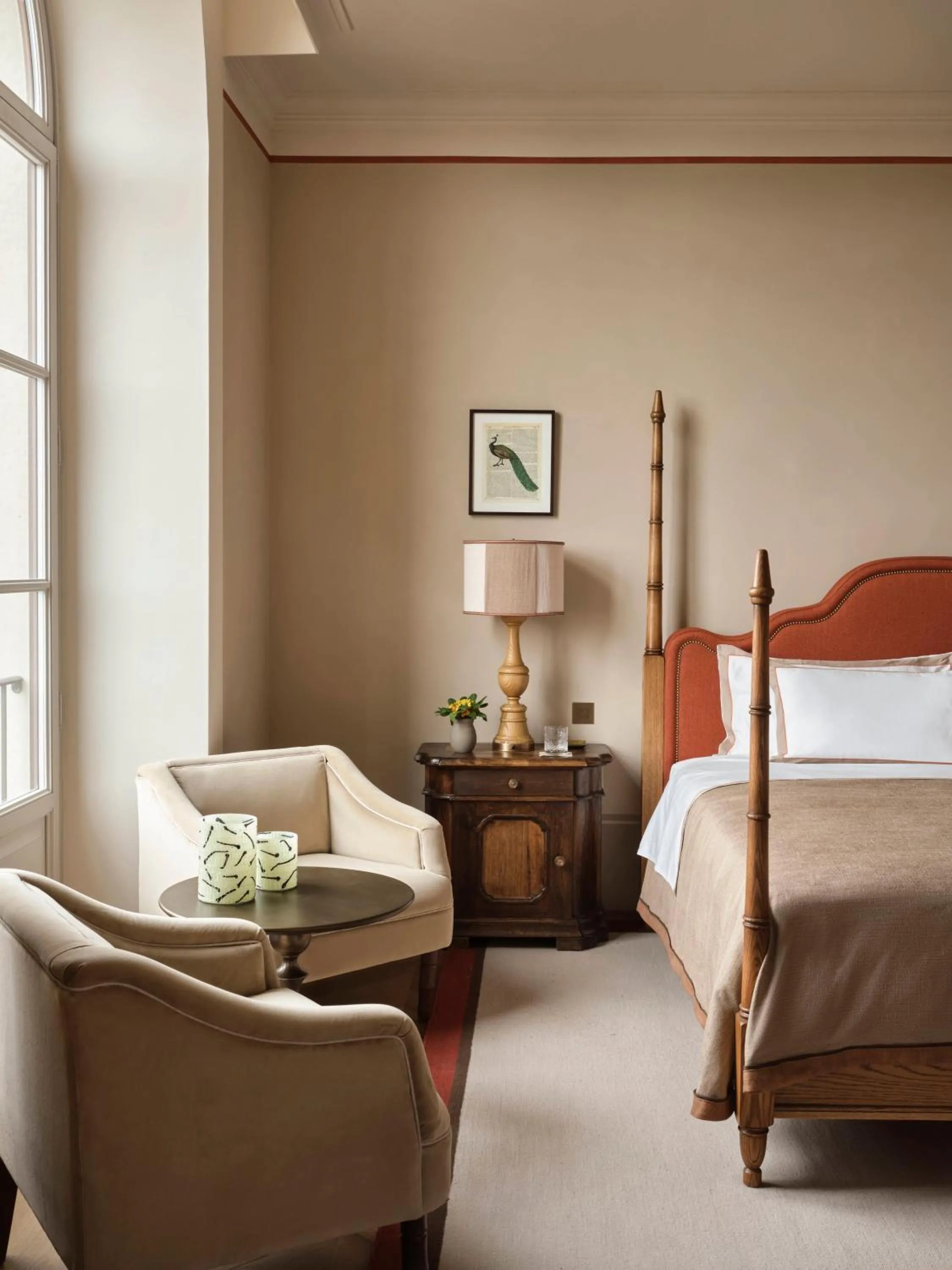 Bedroom, Bed in Collegio alla Querce, Auberge Collection