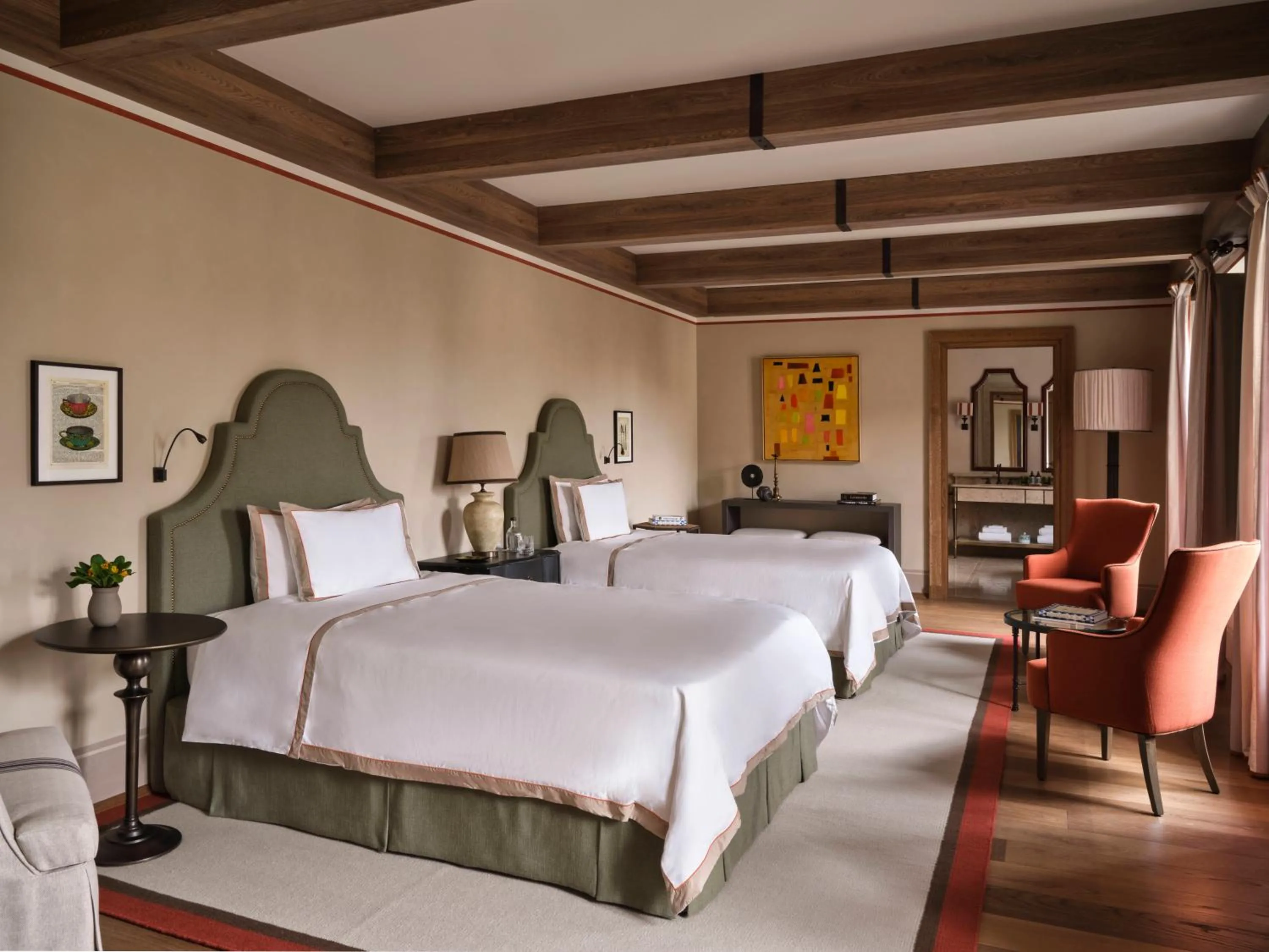 Bedroom, Bed in Collegio alla Querce, Auberge Collection