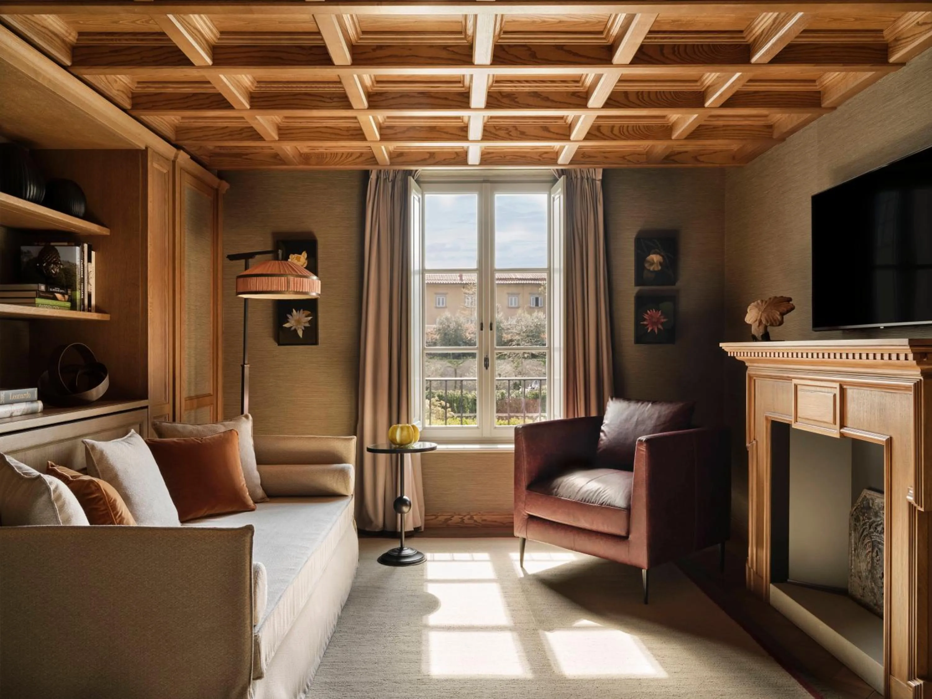 Living room in Collegio alla Querce, Auberge Collection