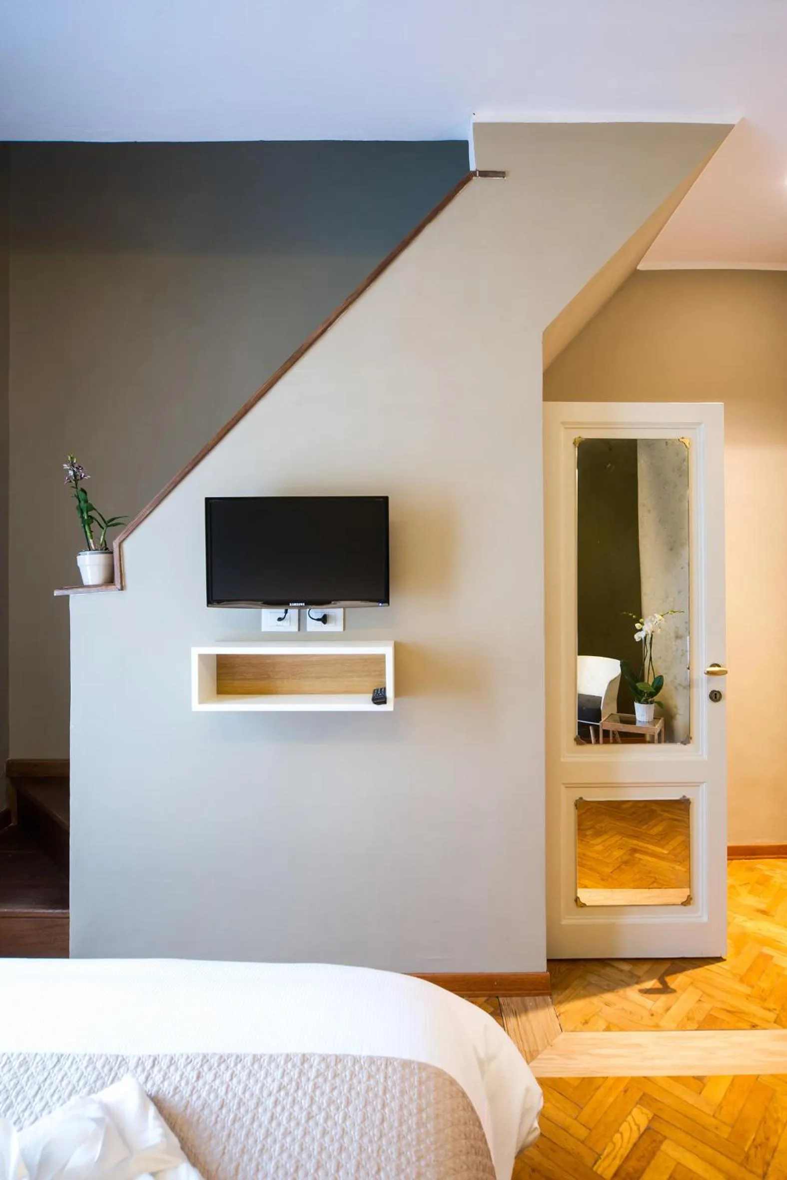 TV and multimedia, Bed in Residenza d'Epoca Visacci