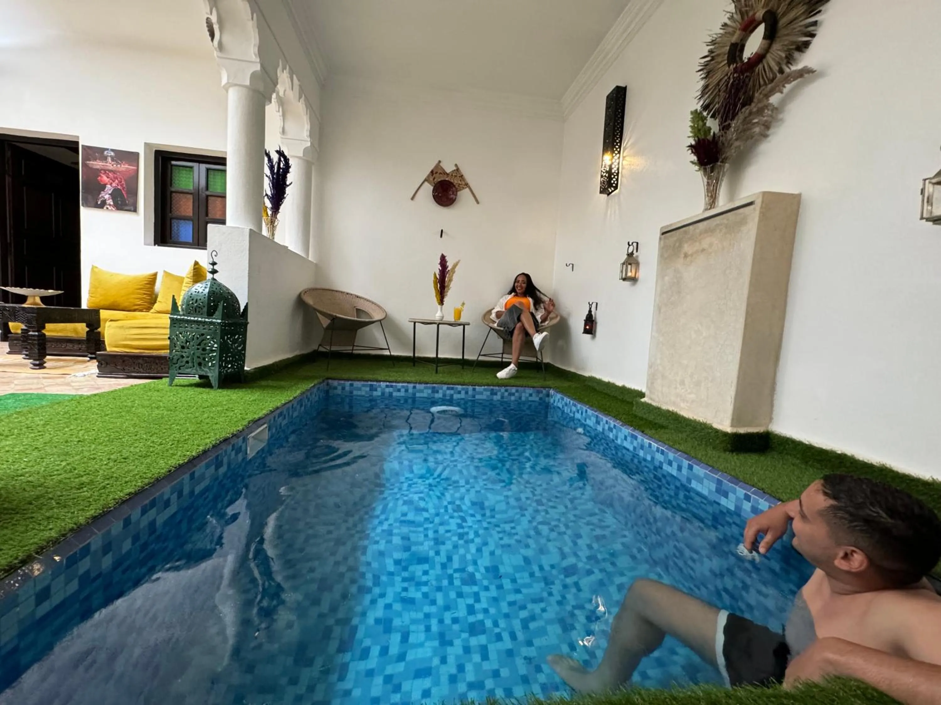 People in Riad Iklil